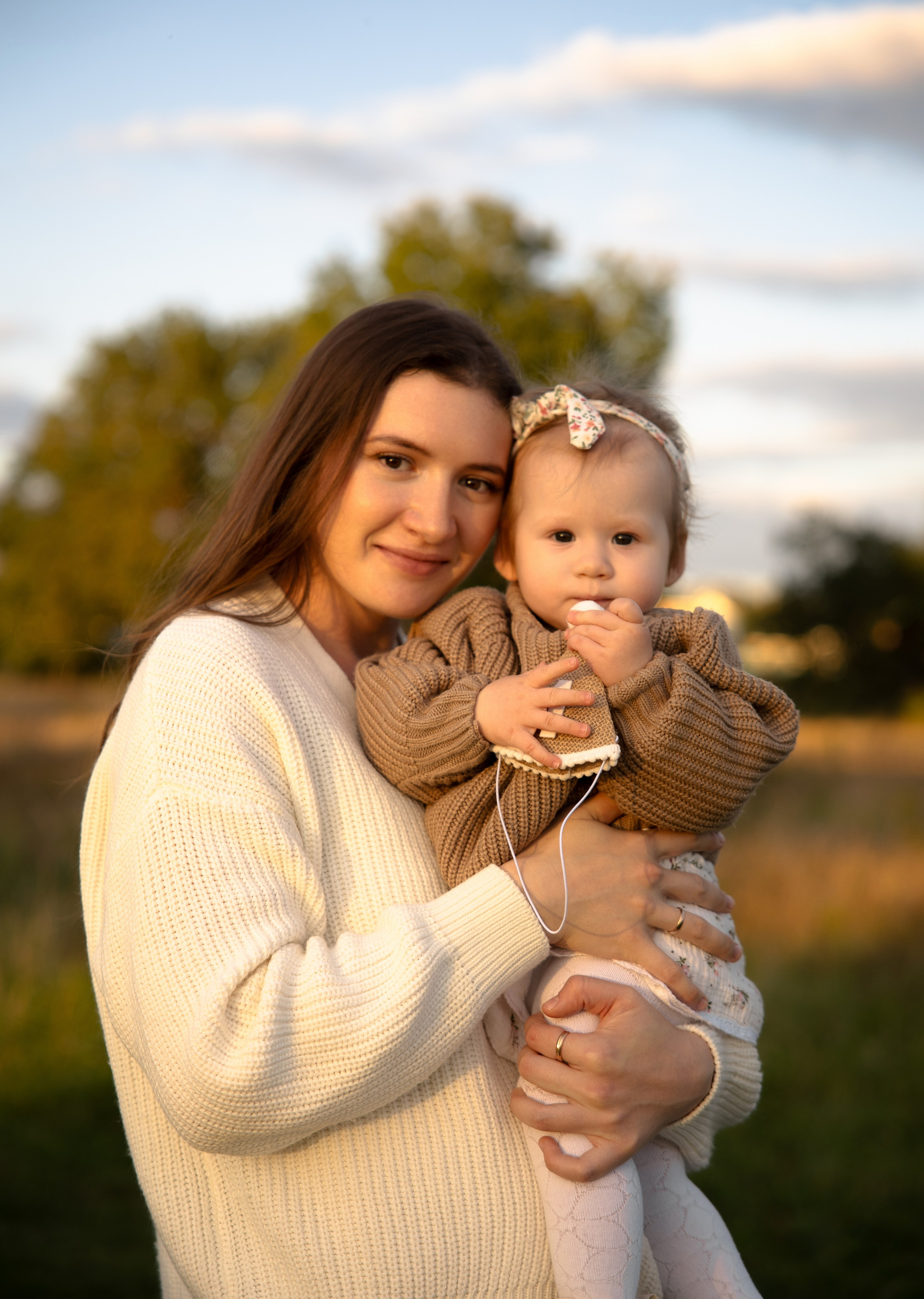 Семейная съемка на природе. Фотограф Ломакина Анастасия