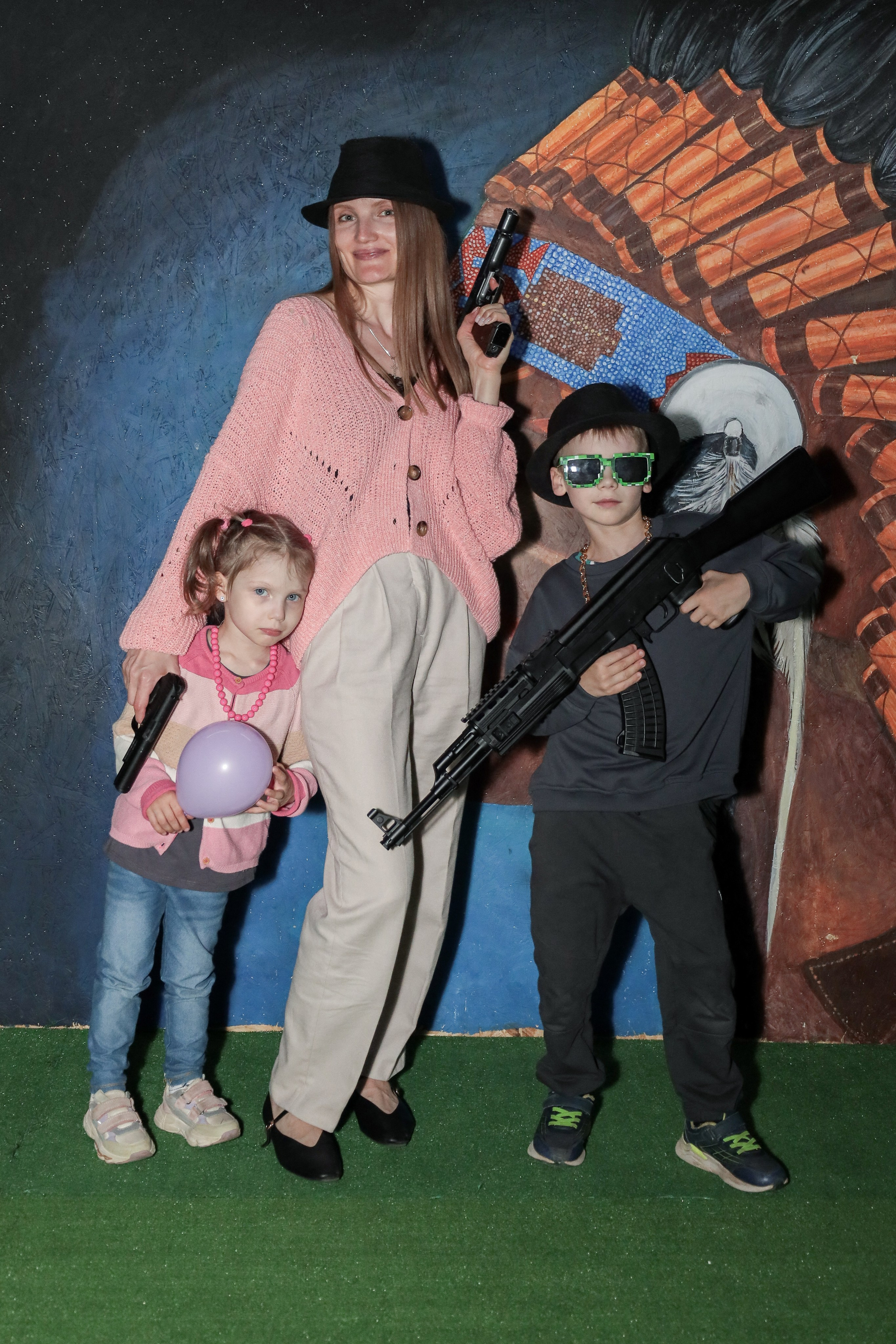 День рождение в стрелковом клубе. Фотограф Надршина Лилия