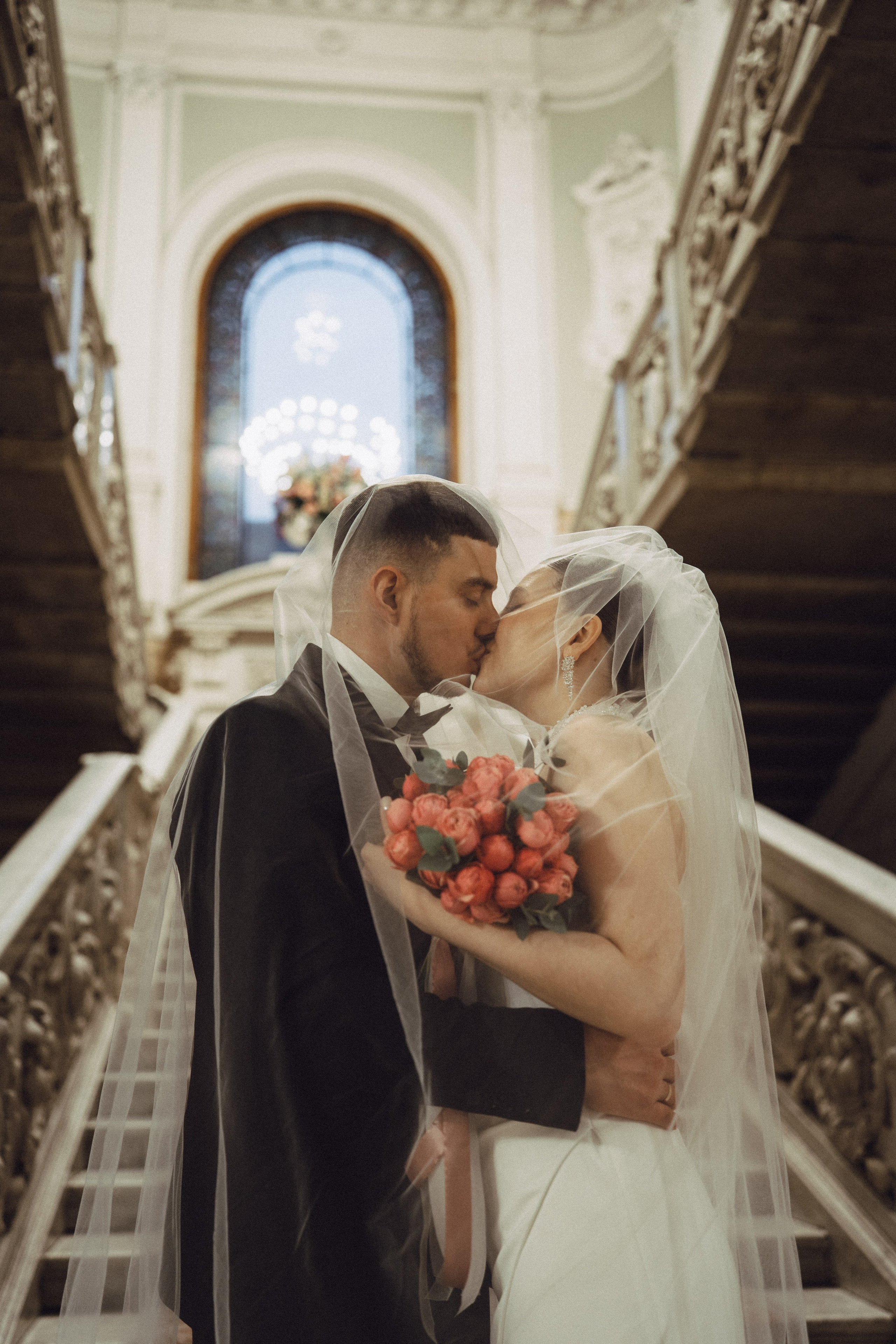 СВАДЕБНАЯ СЬЕМКА В ПЕВОМ ДВОРЦЕ БРАКОСОЧЕТАНИЯ. Профессиональный фотограф, Санкт-Петербург — Виктория Богомолова