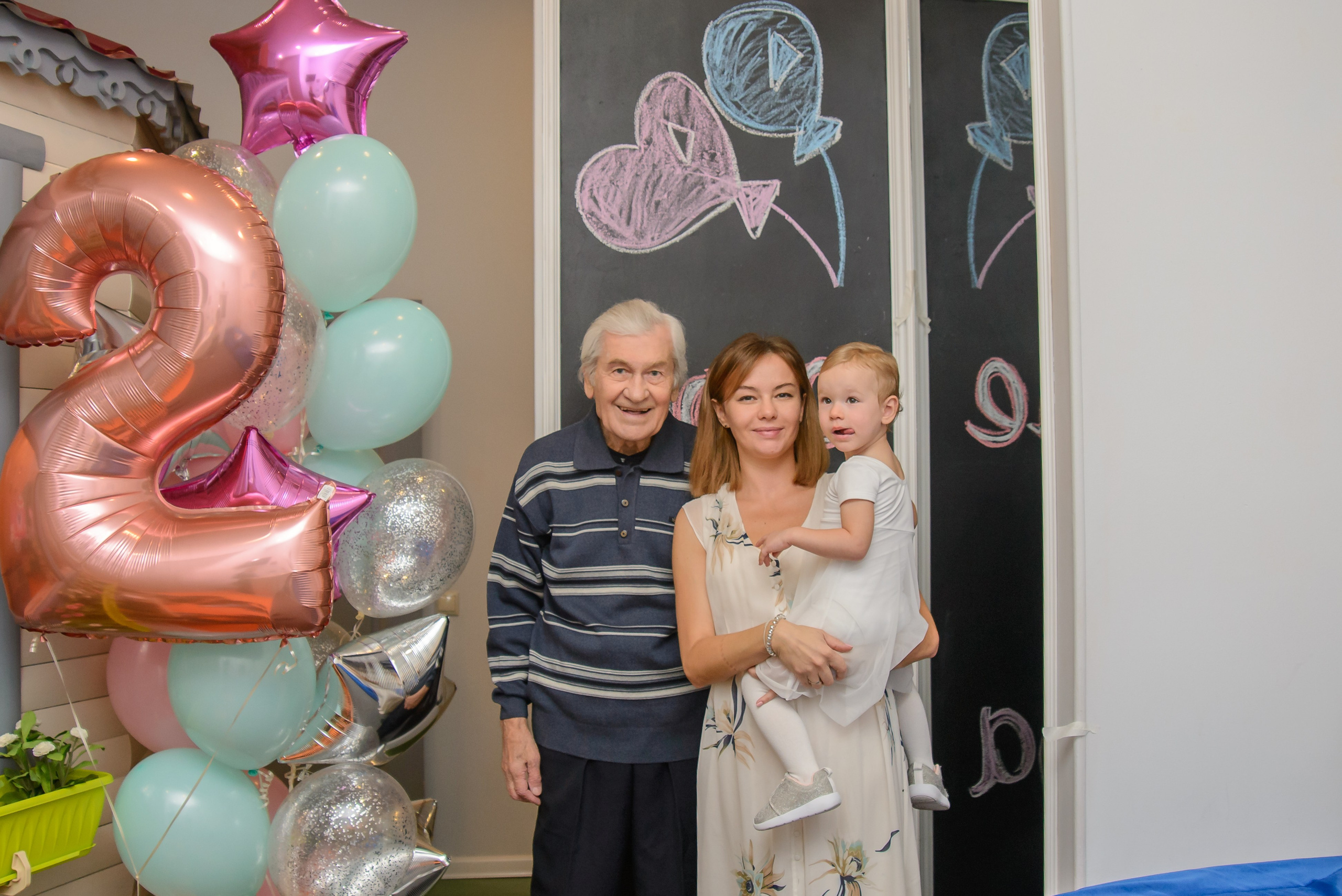 Детский день рождения_2 года Вареньке