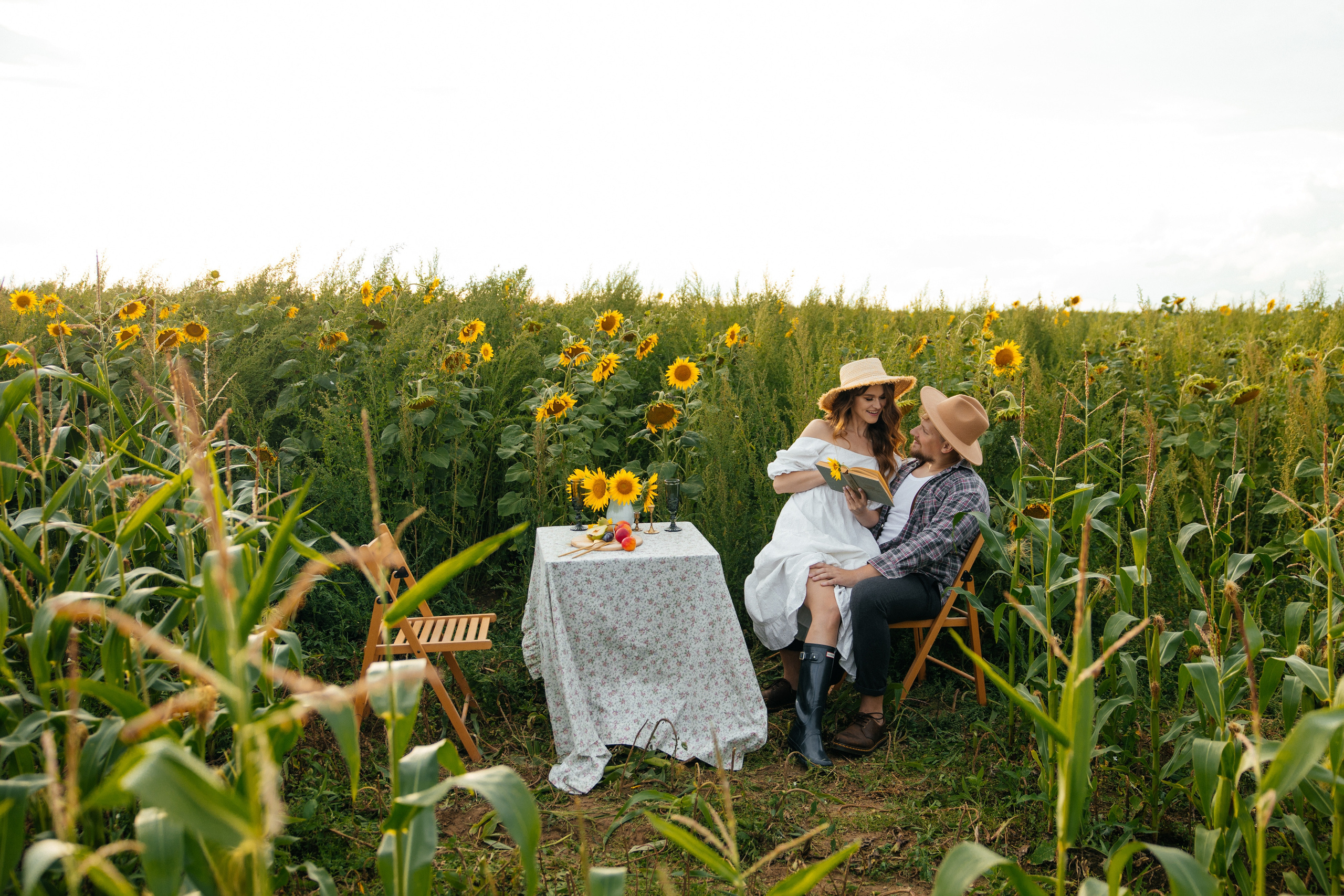 Подсолнухи. Свадебный фотограф Минск РБ