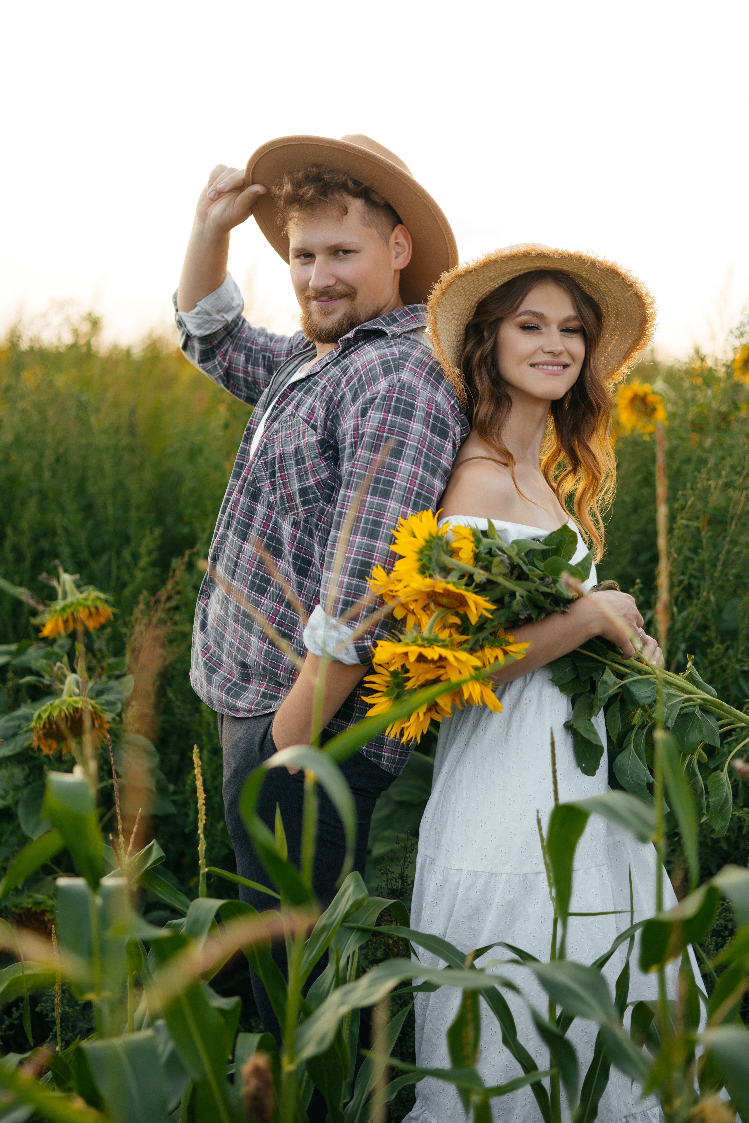 Подсолнухи. Свадебный фотограф Минск РБ