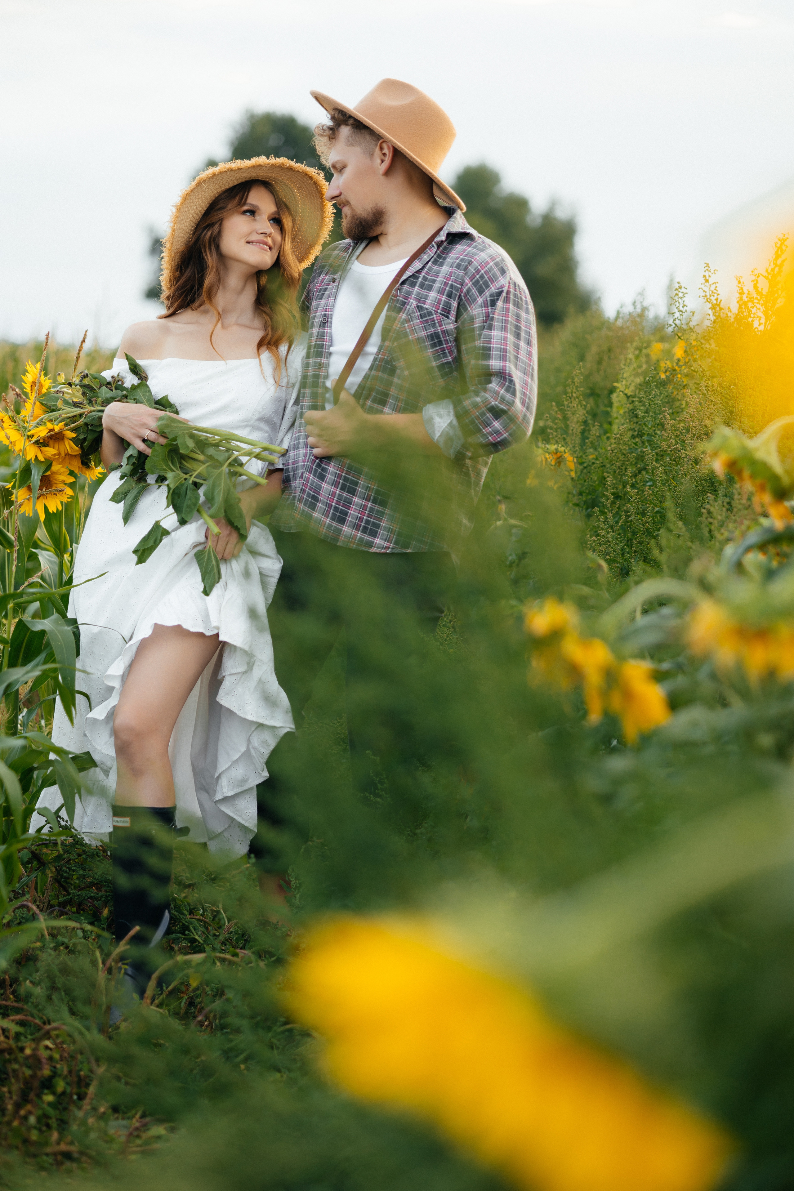 Подсолнухи. Свадебный фотограф Минск РБ