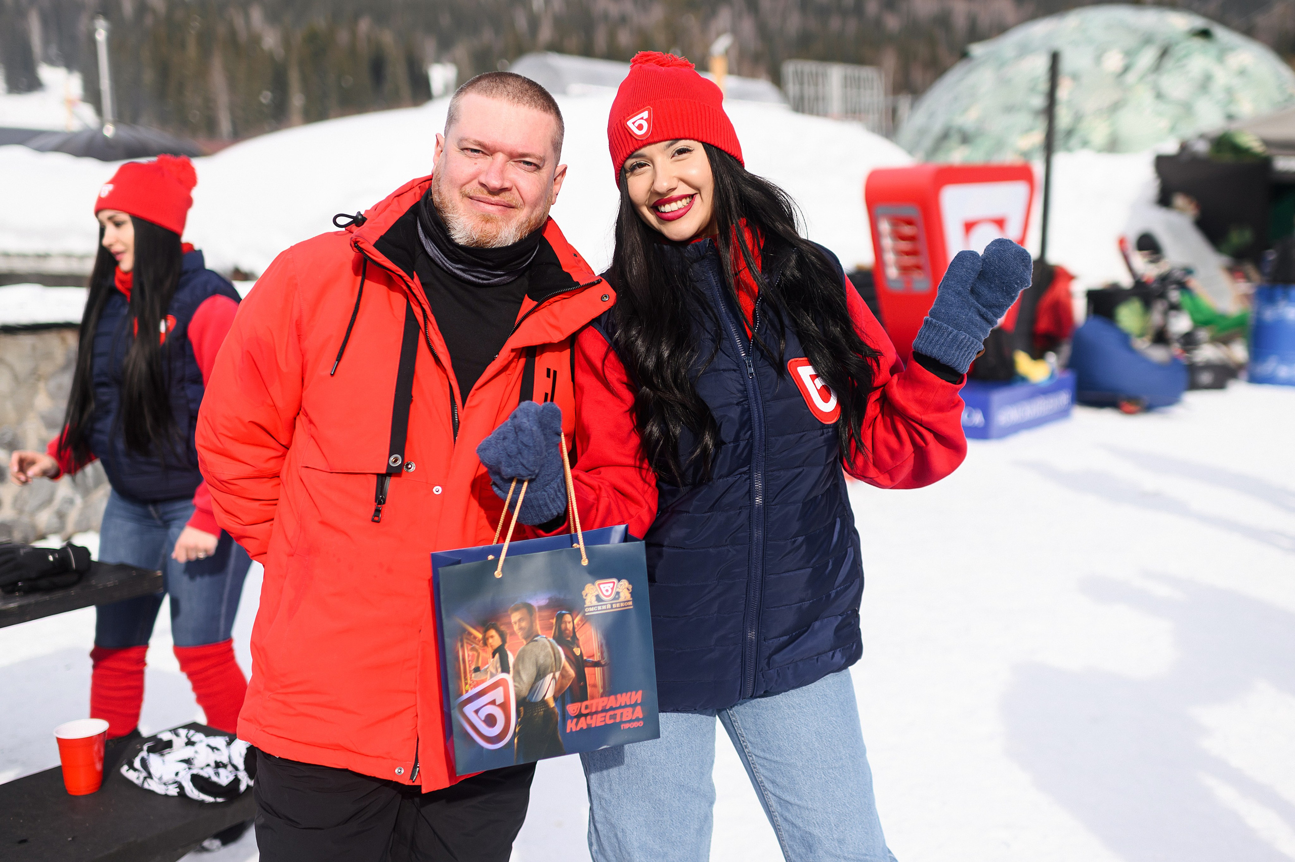 Съемка для Омского бекона