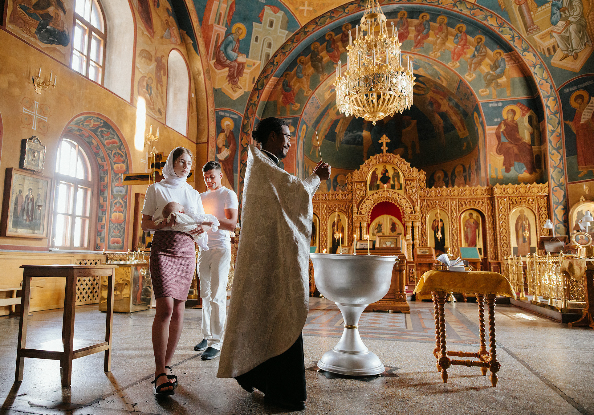 Крещение Веры. Фотограф на венчание, крещение