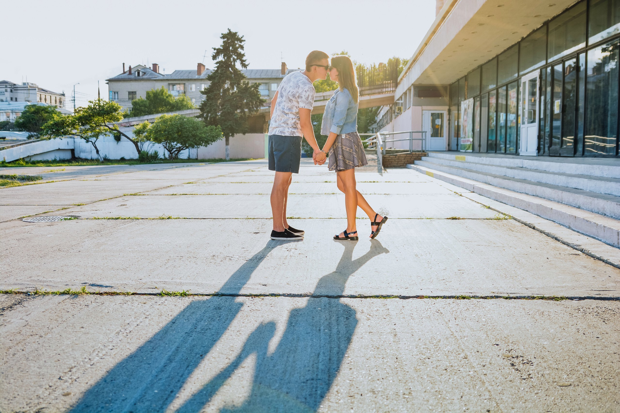Фотосессия love storyв центре города по улицам старого и нового Красно. Свадебный и семейный фотограф в Ростове-на-Дону Буткова З