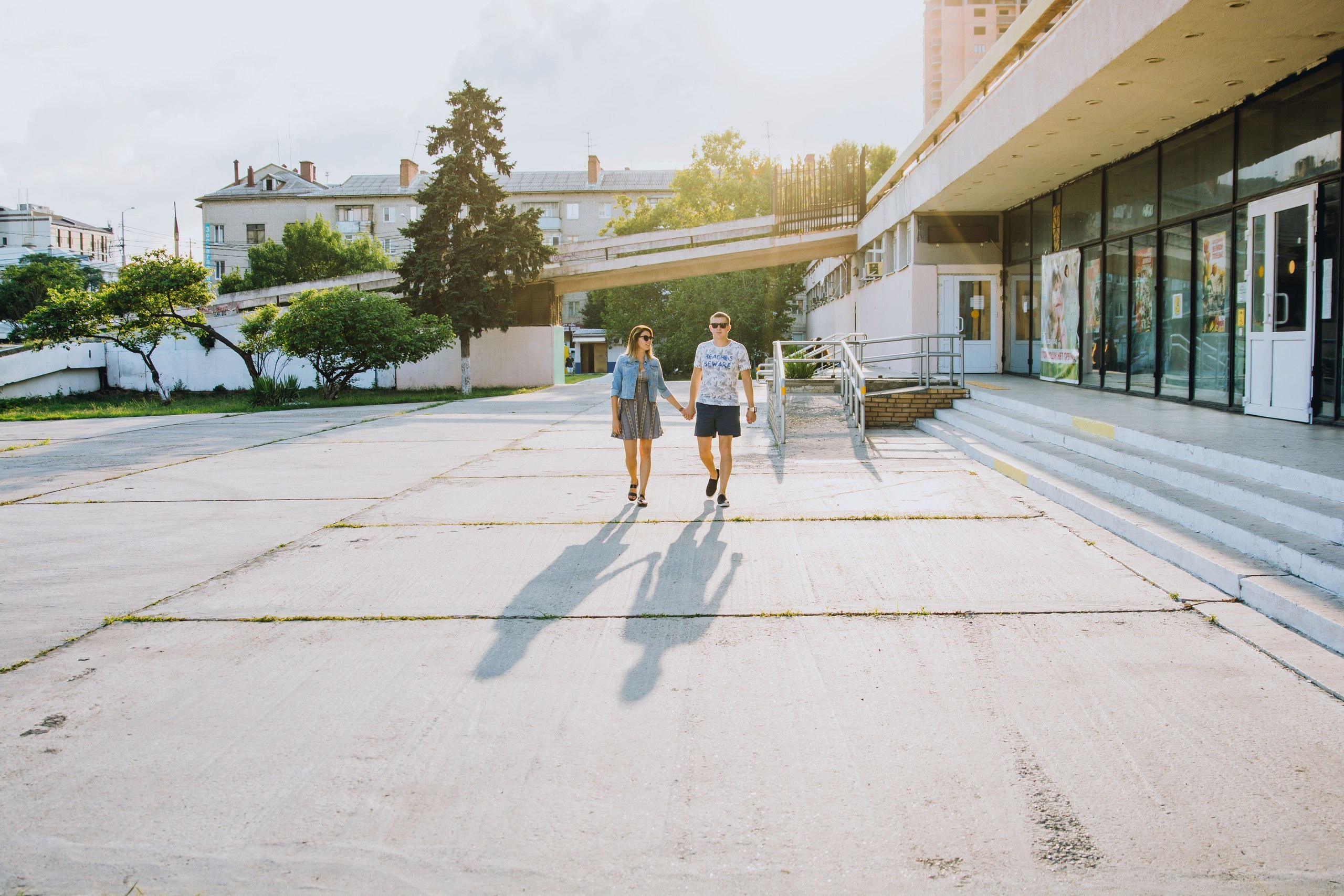 Фотосессия love storyв центре города по улицам старого и нового Красно. Свадебный и семейный фотограф в Ростове-на-Дону Буткова З