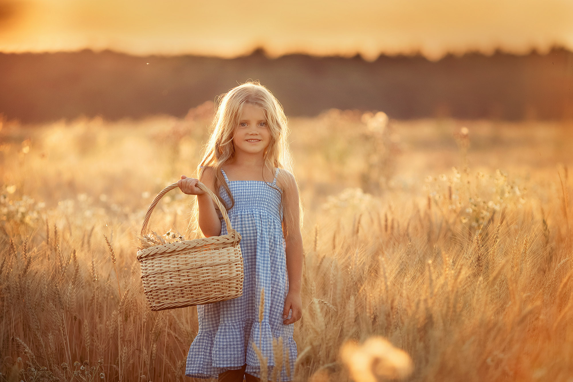 Нежная летняя история в поле. Семейный фотограф Татьяна Надеждина | Москва, Московская область, Ярославль