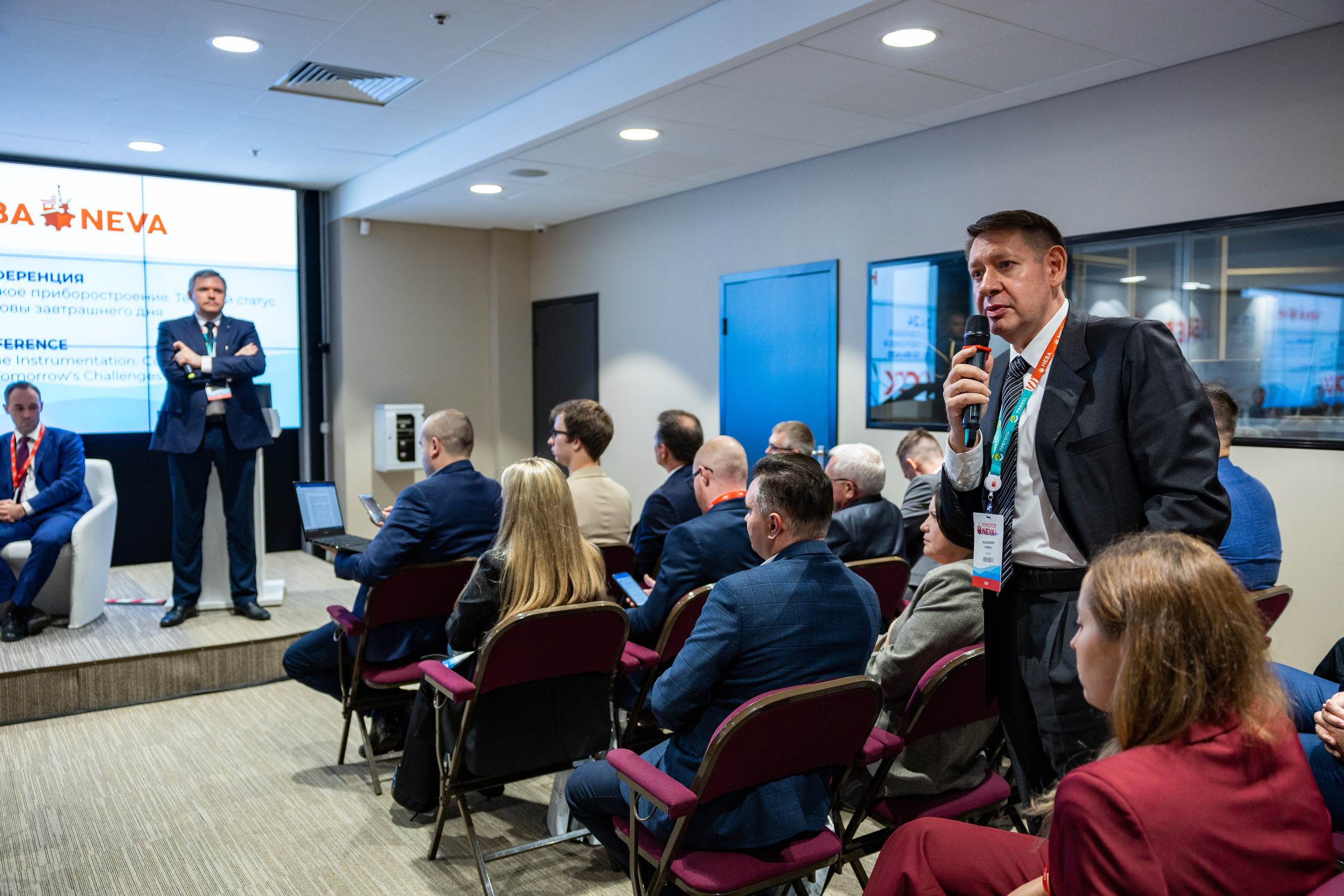 Конференция. «Морское приборостроение». Репортажный фотограф Санкт-Петербург | Роман Карбышев