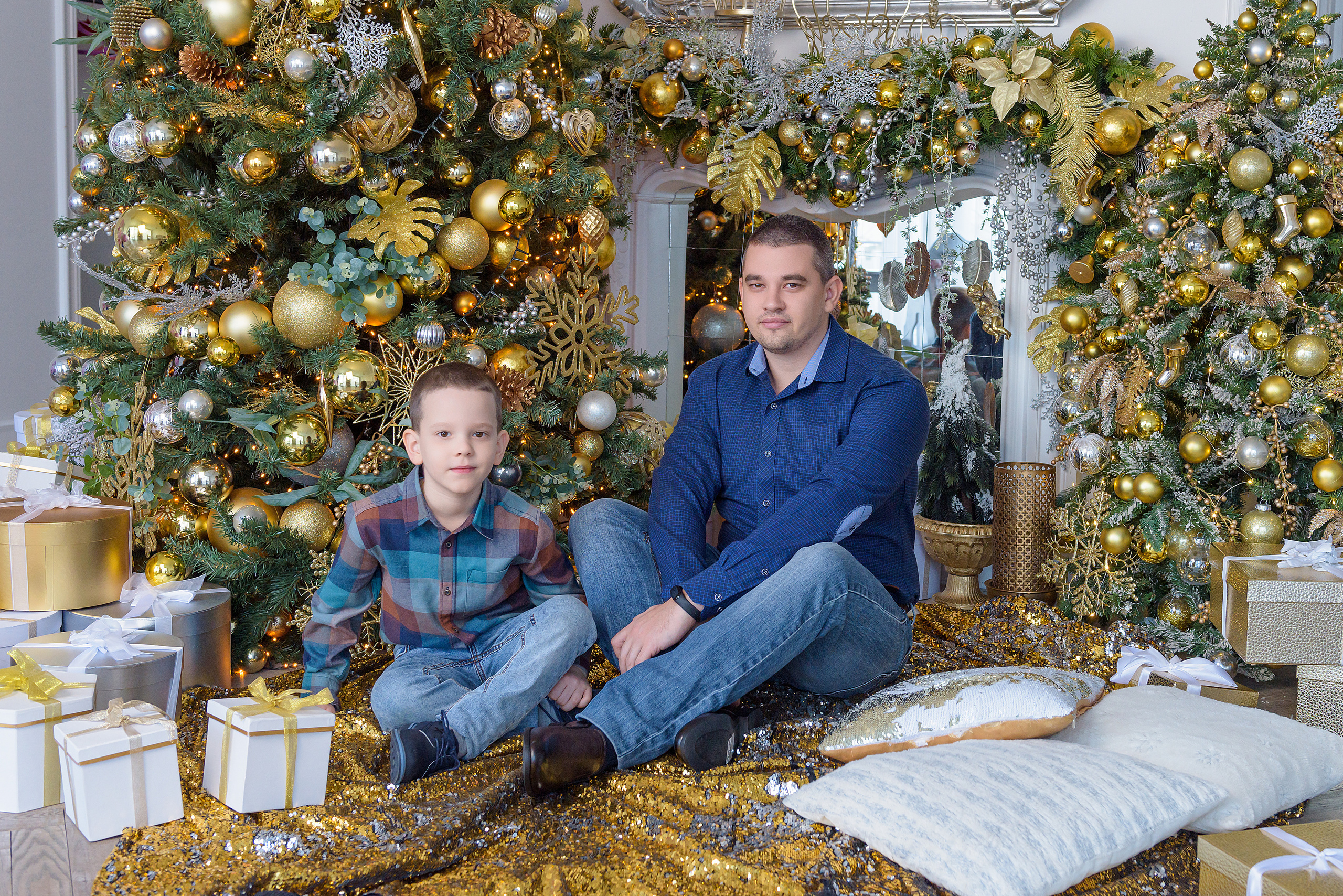 Новогодняя история в The Place. Семейный и свадебный фотограф во Владивостоке