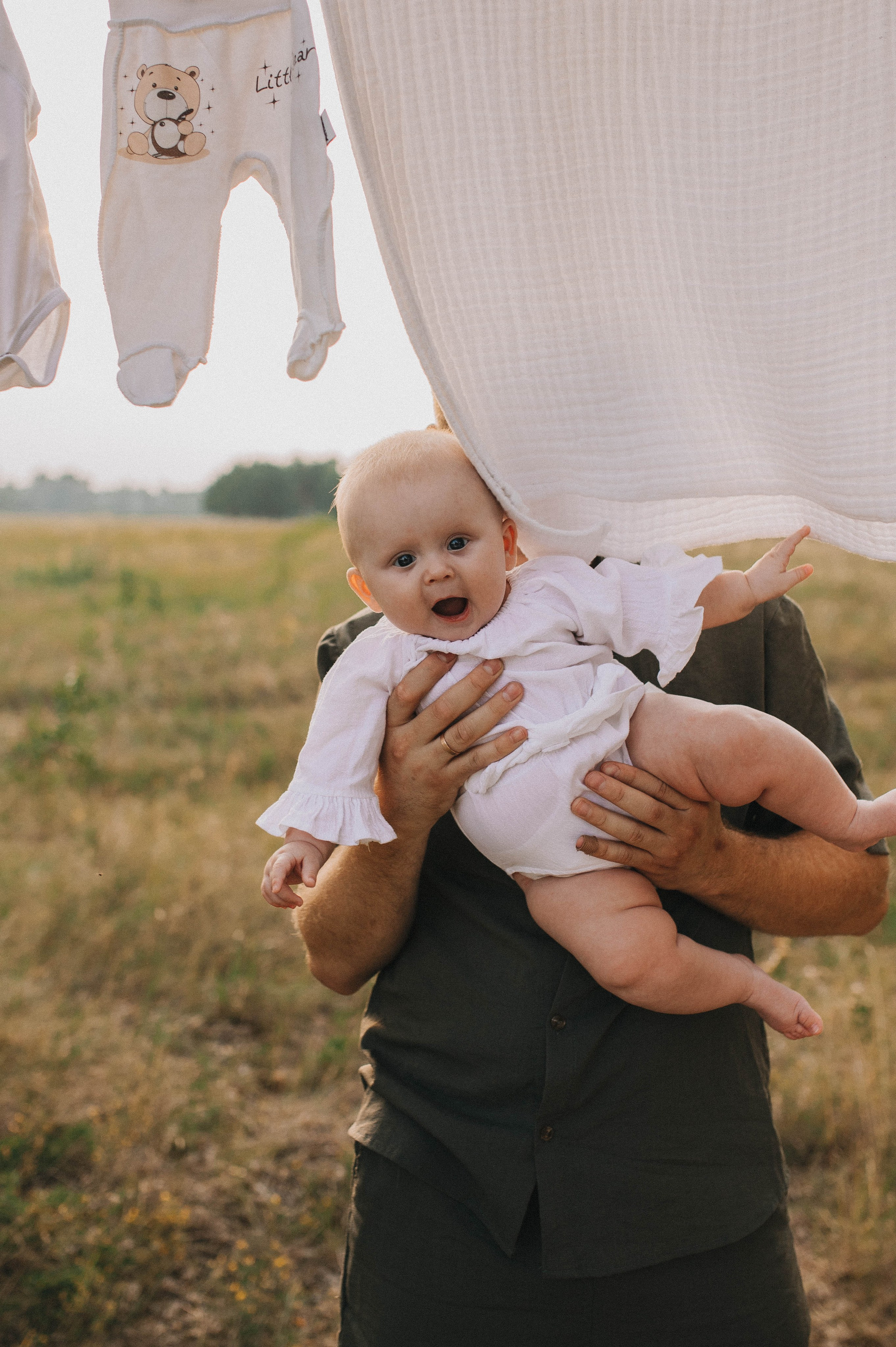Семейный вечер в деревне. Свадебный фотограф Новосибирск
