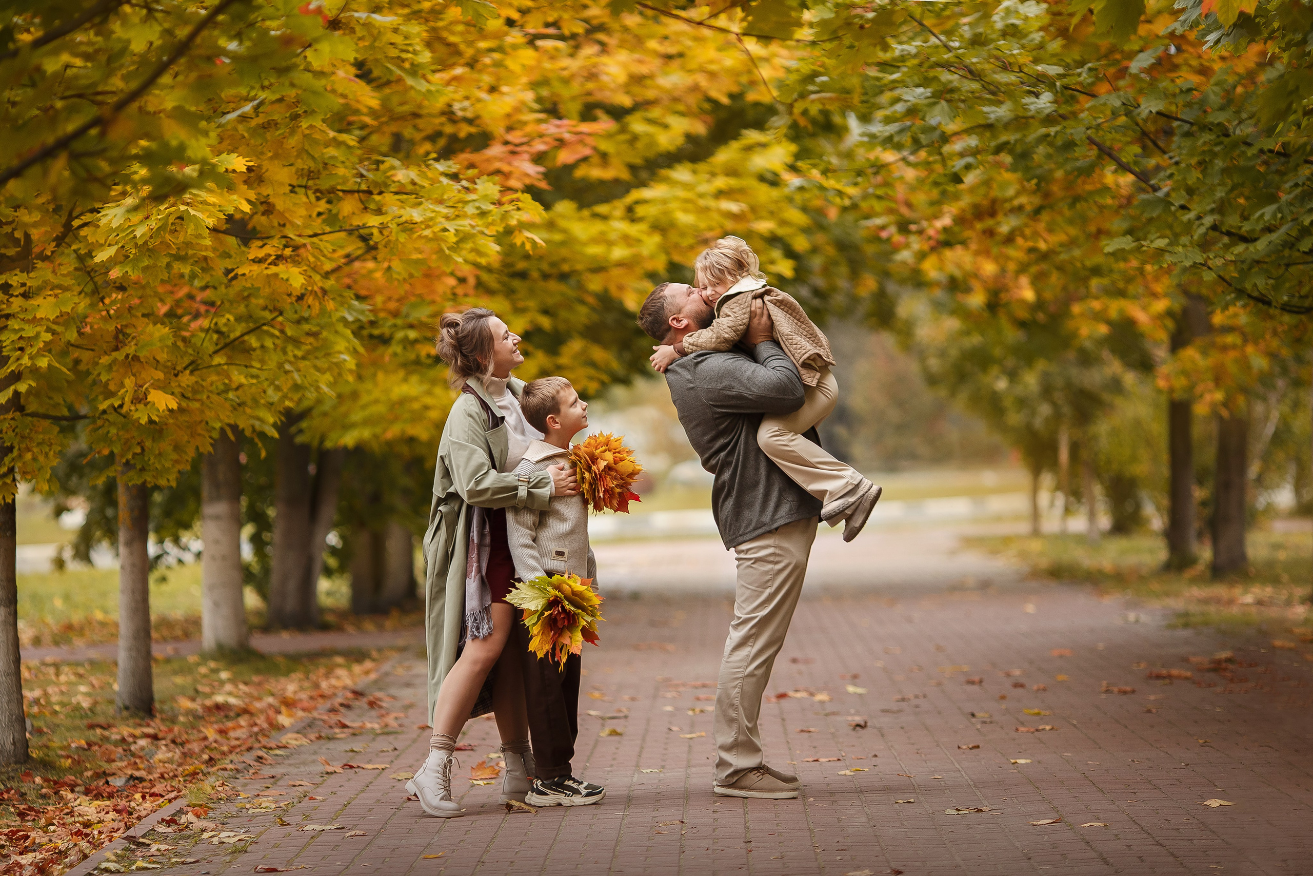 Прогулочные фотосессии. Семейный фотограф в Брянске Александра Щербакова