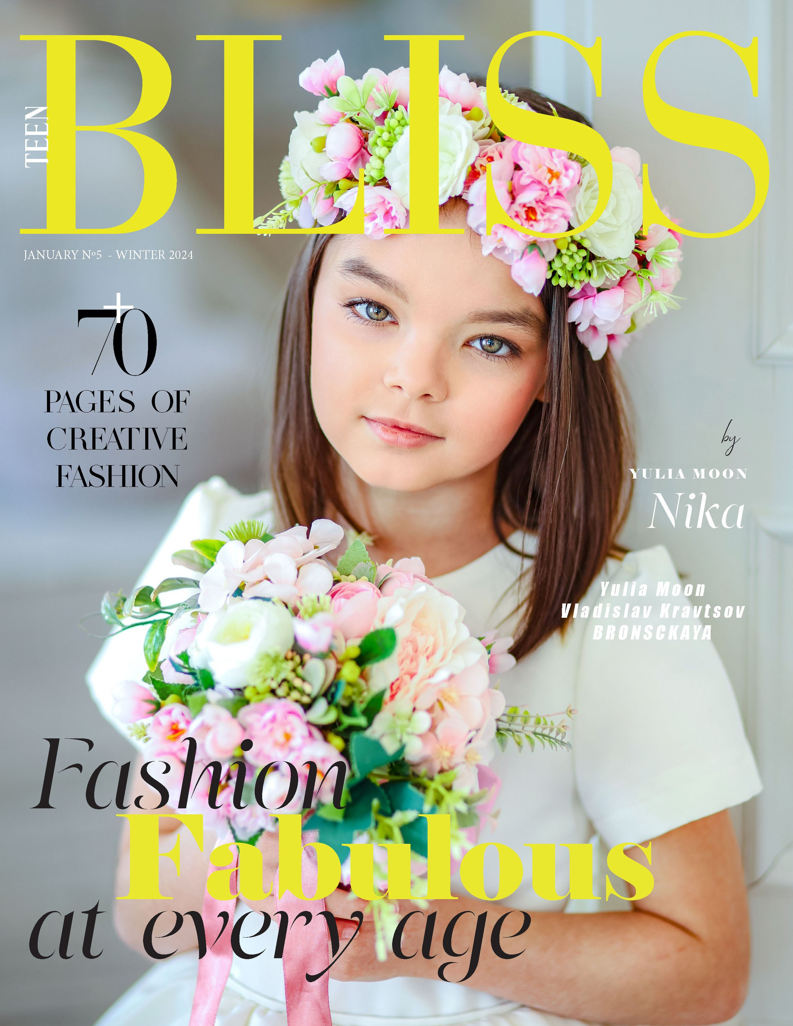 Европейские журналы. Фотосессии. BRONSCKAYA