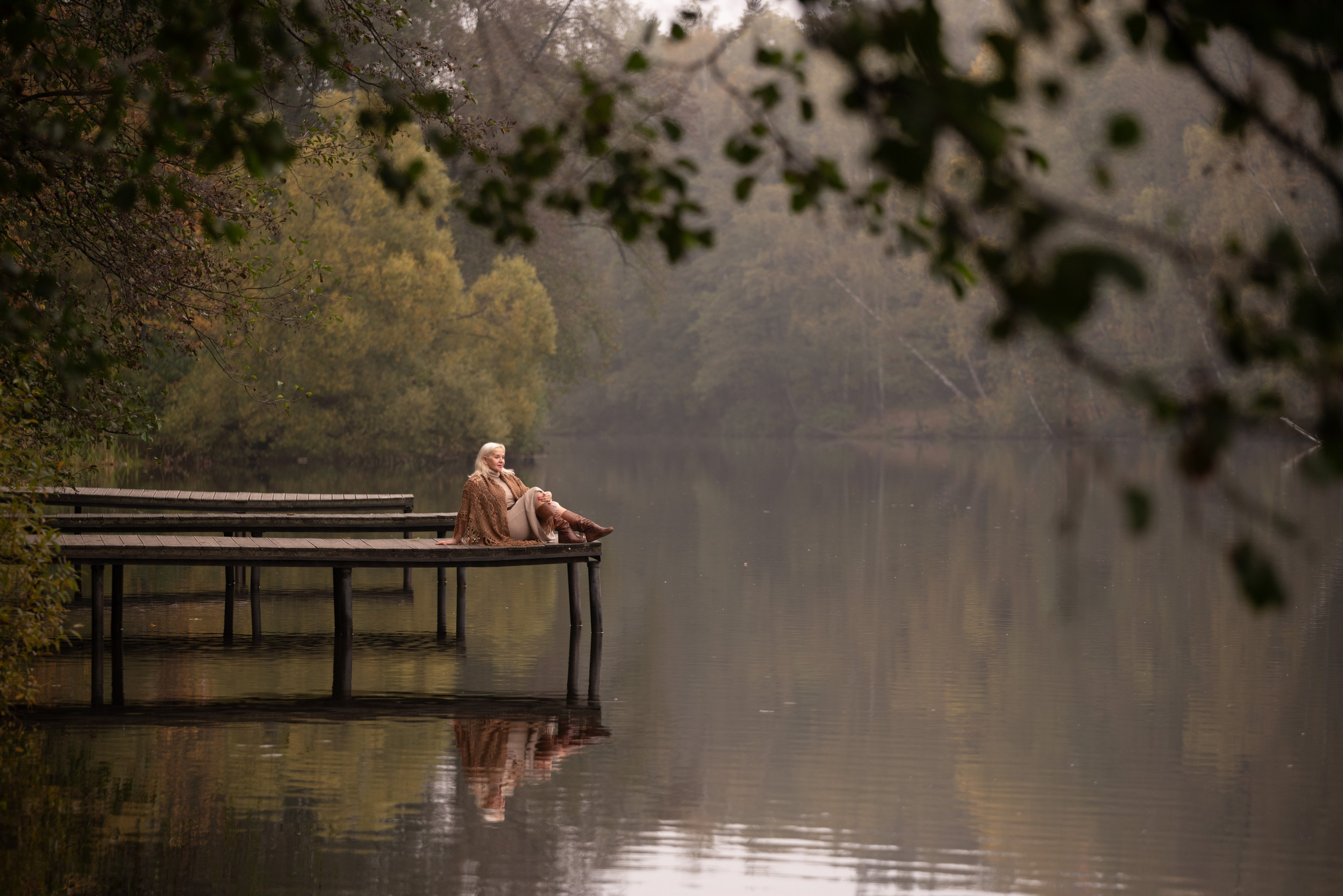 Осенние зарисовки с Таней. Женский и семейный фотограф в Москве, Железнодорожном Анастасия Кинёва