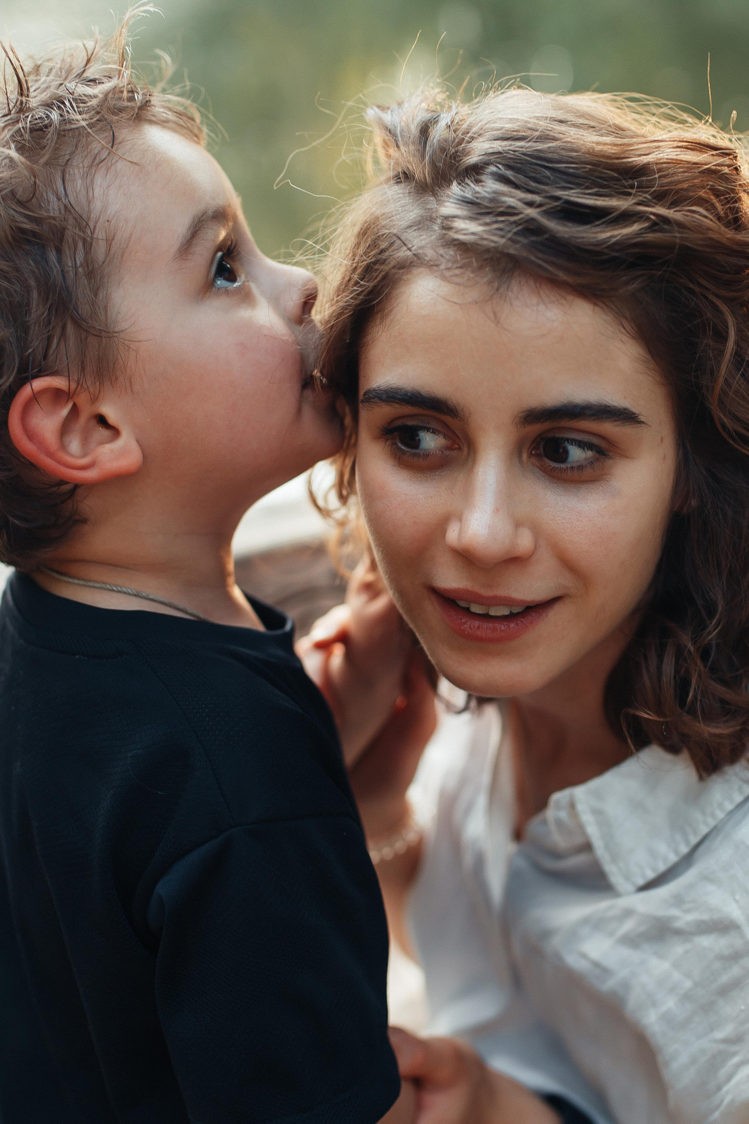 Ксения и маленький Гриша. Семейный фотограф в Москве. Дарья Долгих