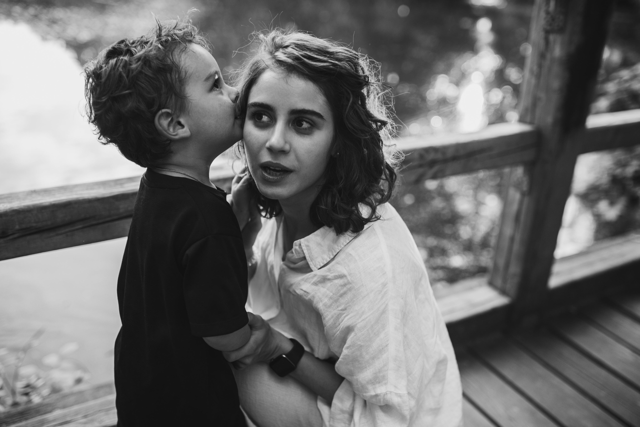 Ксения и маленький Гриша. Семейный фотограф в Москве. Дарья Долгих