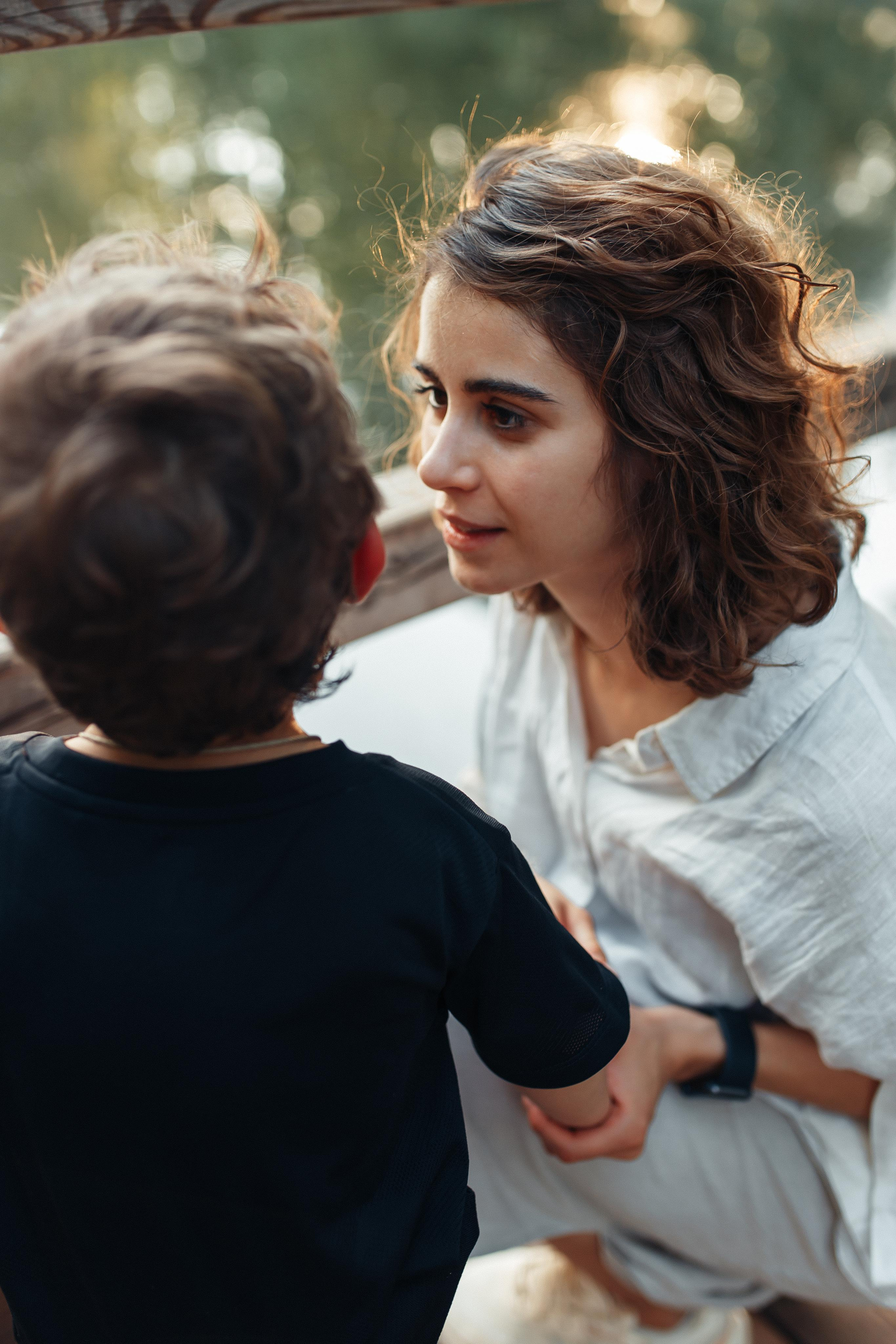 Ксения и маленький Гриша. Семейный фотограф в Москве. Дарья Долгих