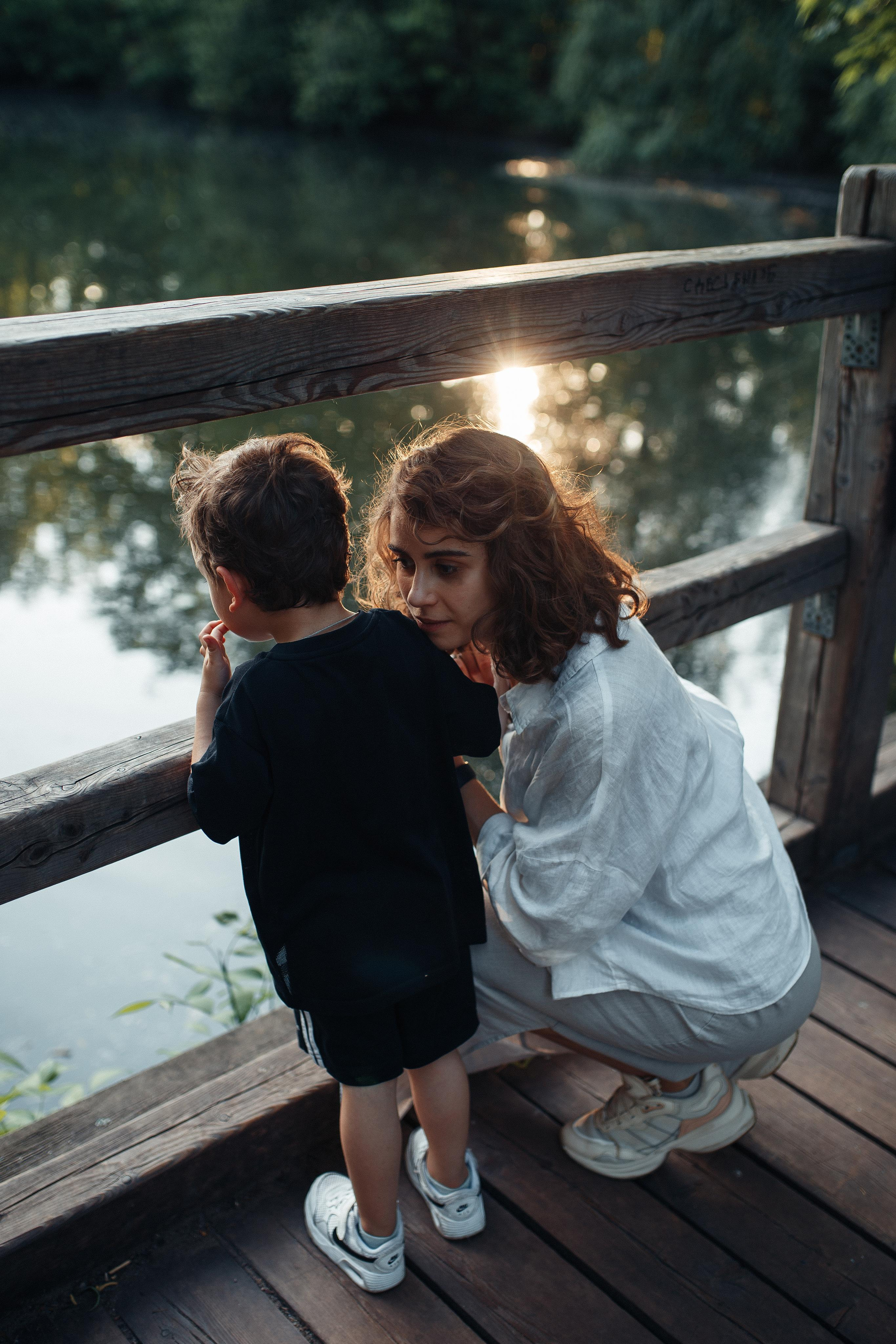 Ксения и маленький Гриша. Семейный фотограф в Москве. Дарья Долгих