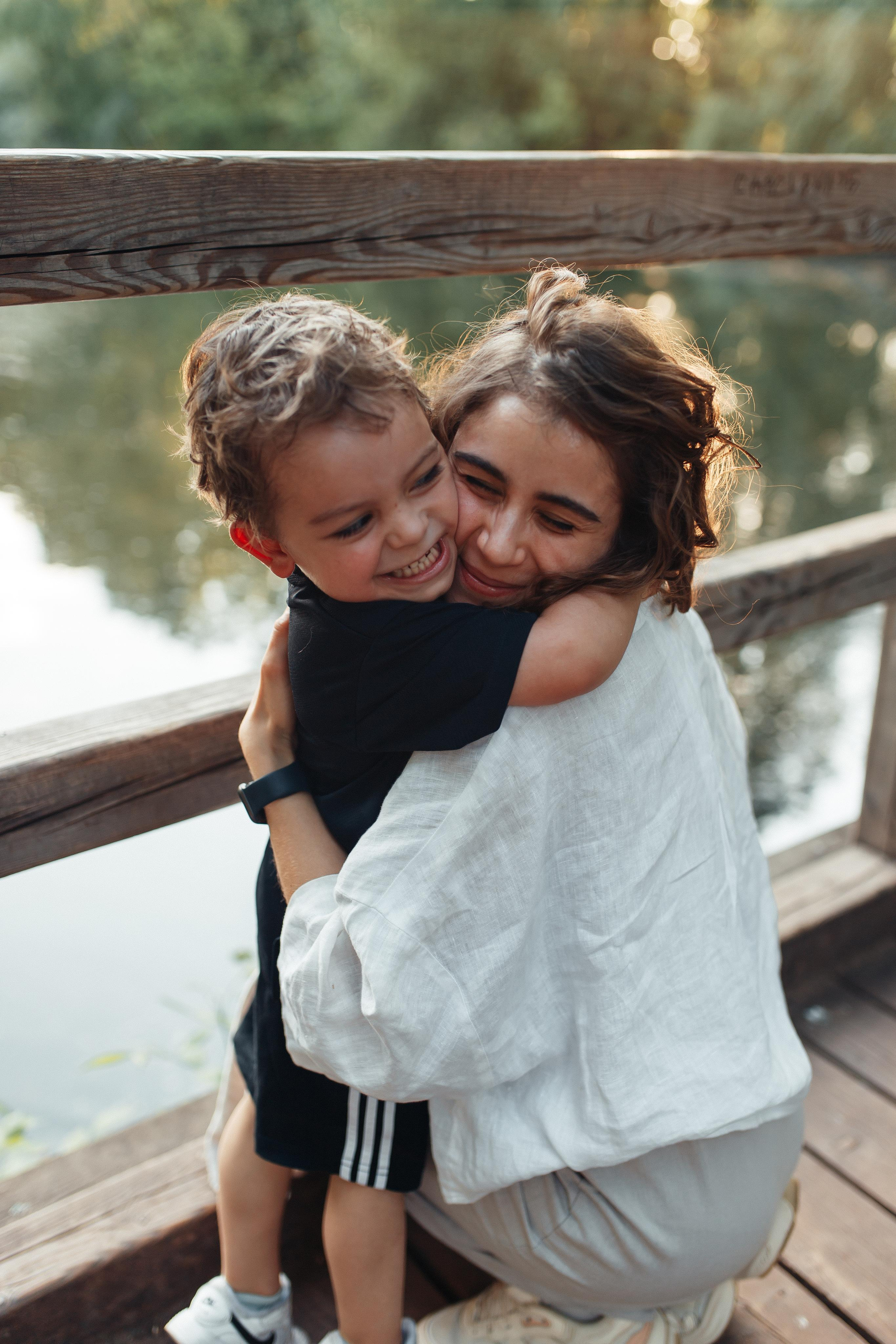 Ксения и маленький Гриша. Семейный фотограф в Москве. Дарья Долгих