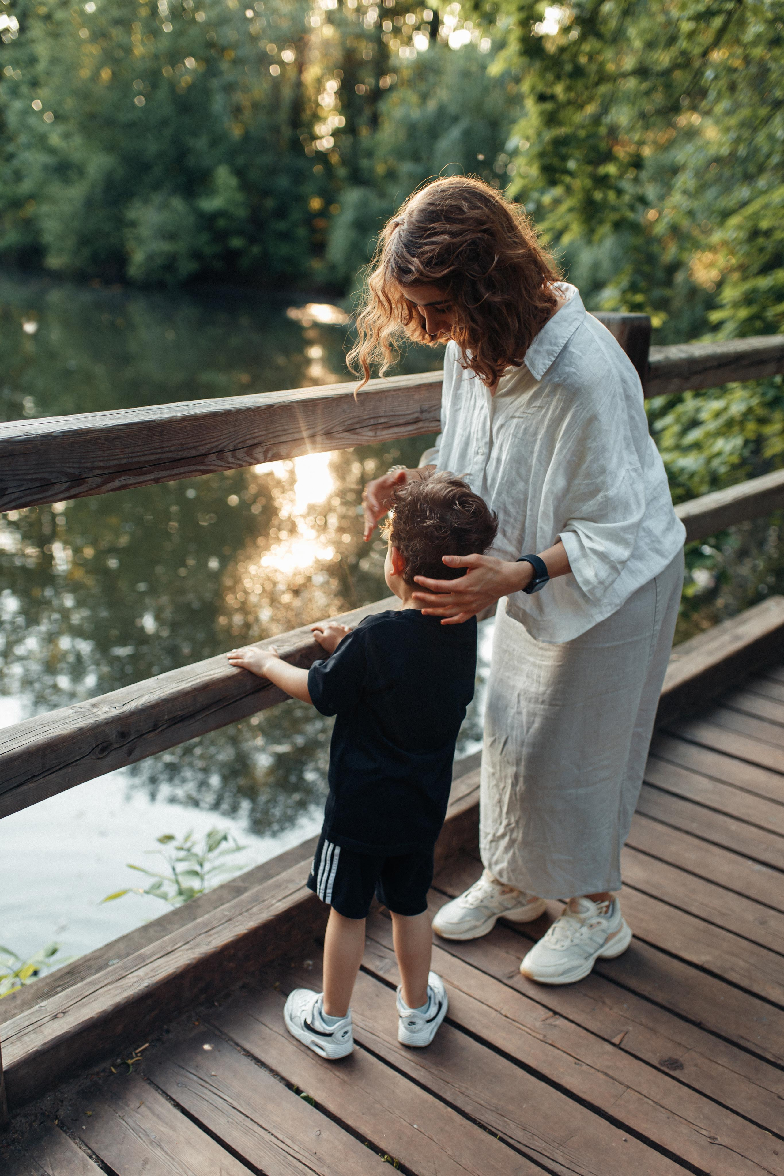 Ксения и маленький Гриша. Семейный фотограф в Москве. Дарья Долгих