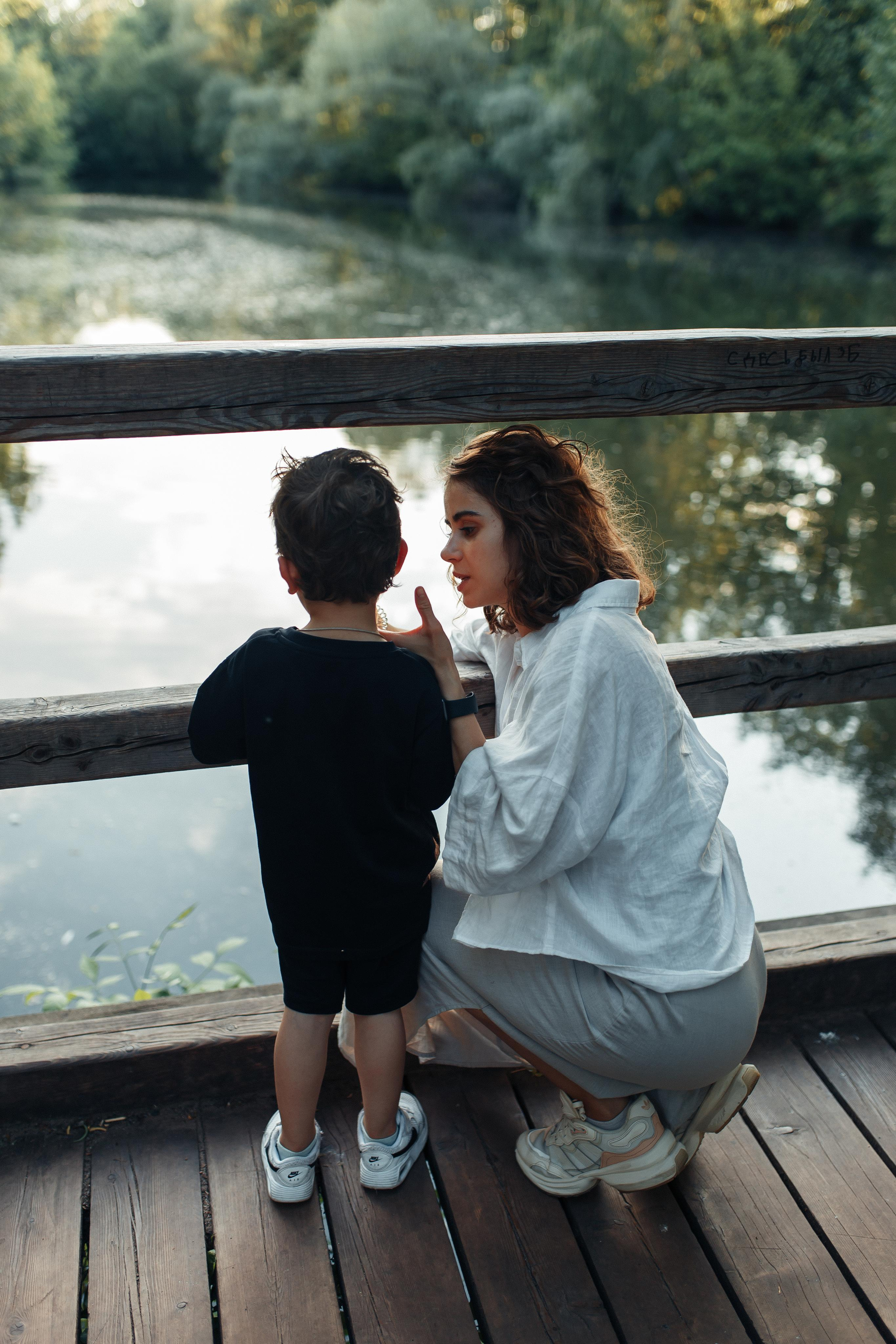 Ксения и маленький Гриша. Семейный фотограф в Москве. Дарья Долгих