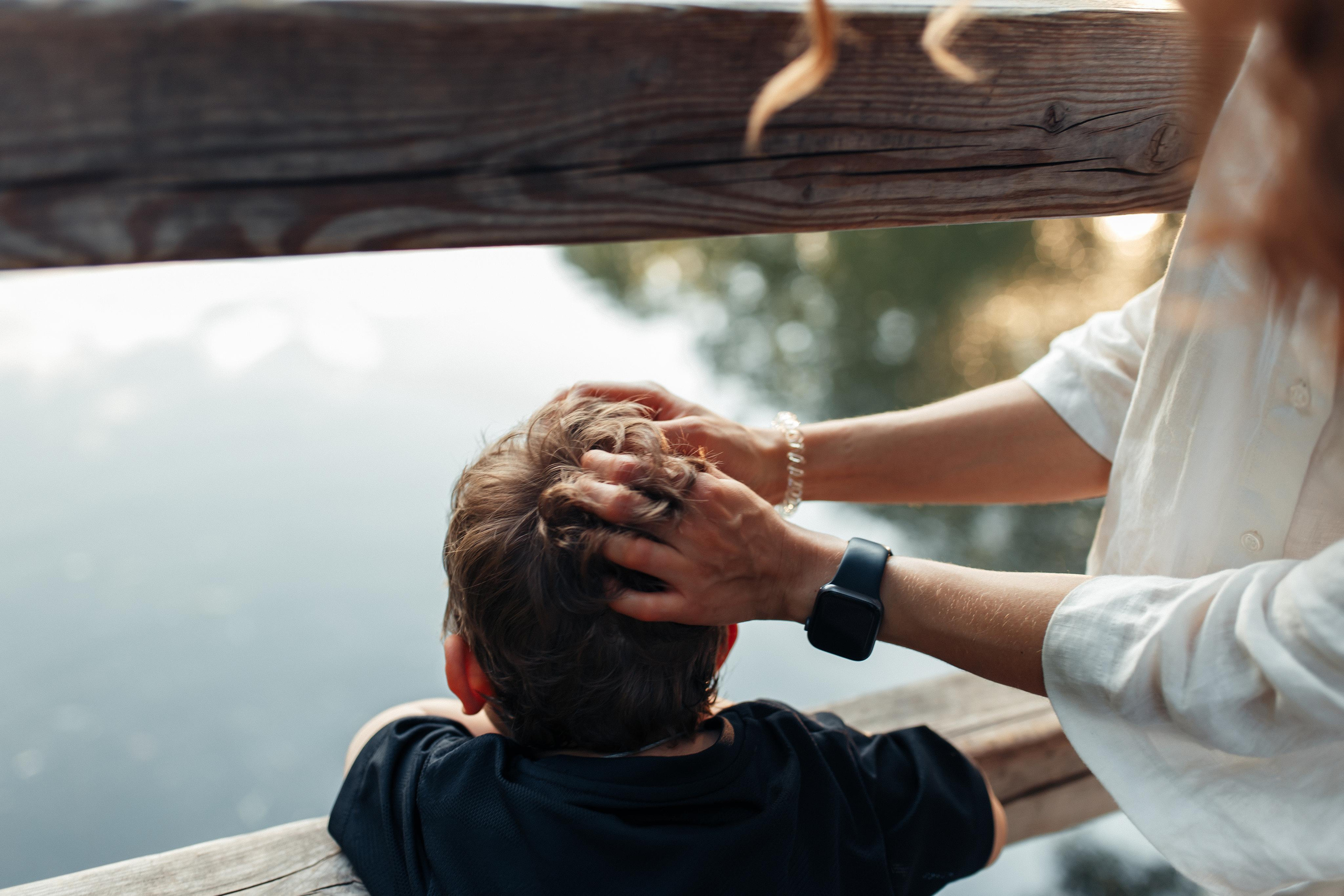 Ксения и маленький Гриша. Семейный фотограф в Москве. Дарья Долгих