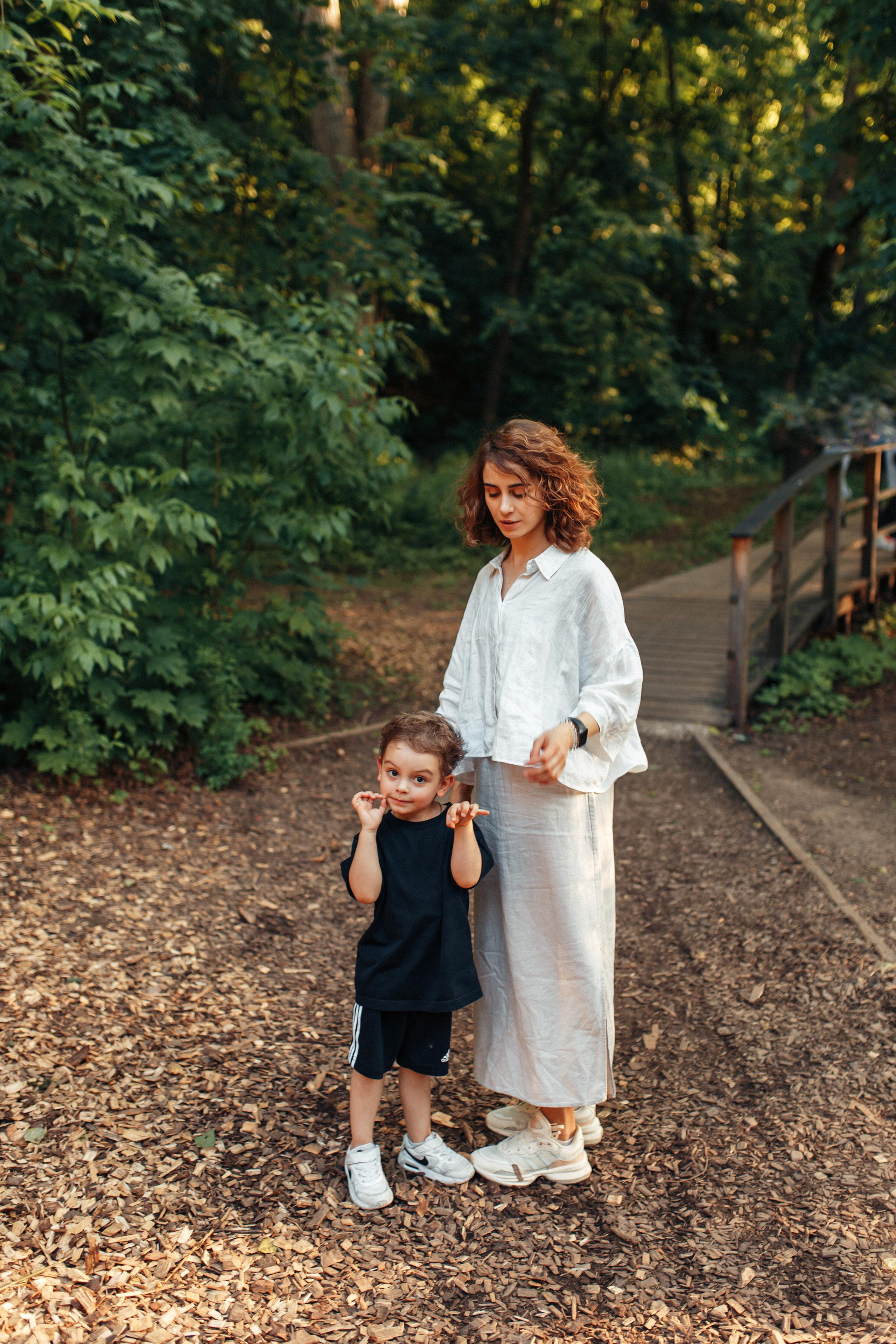 Ксения и маленький Гриша. Семейный фотограф в Москве. Дарья Долгих