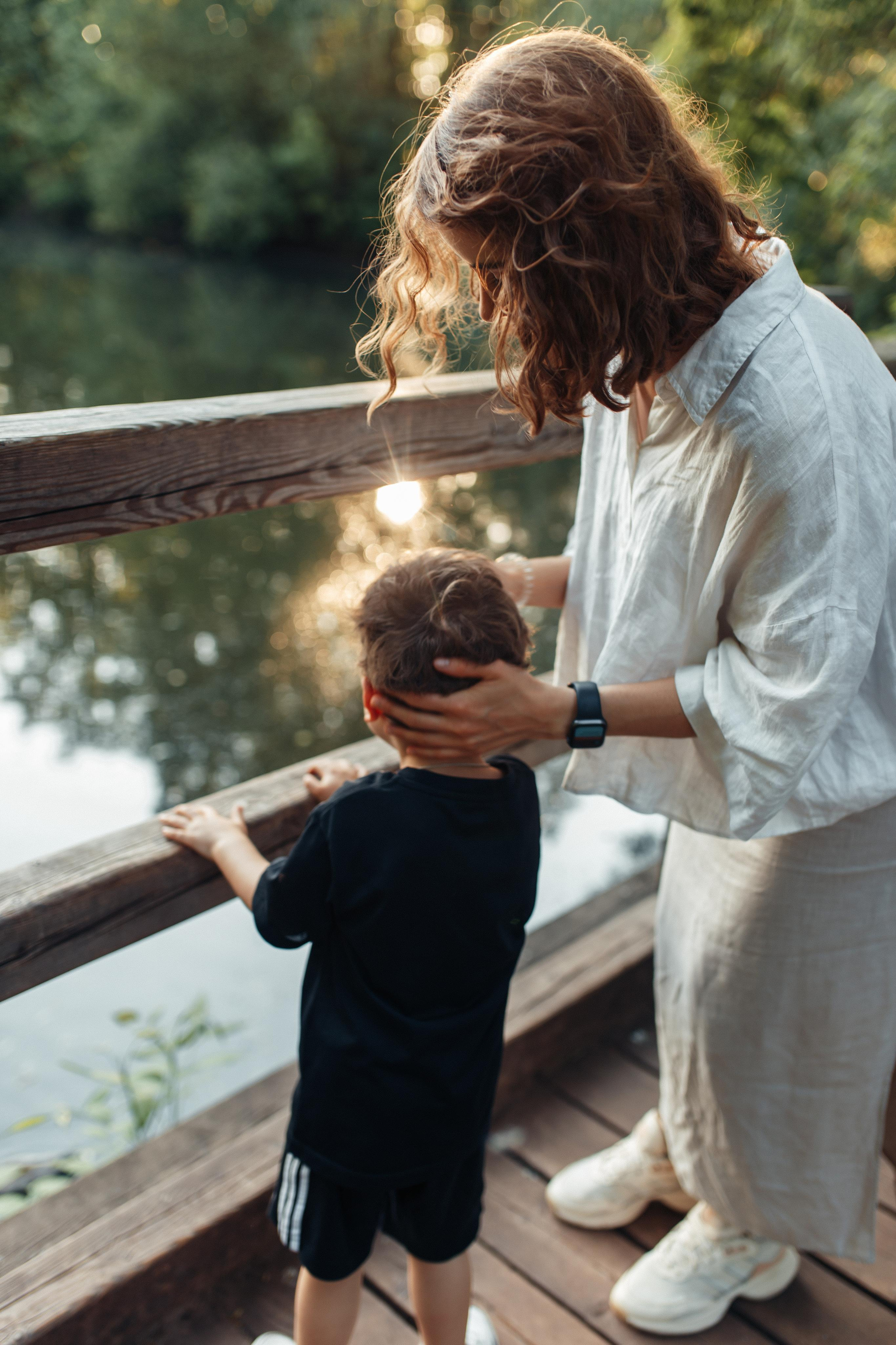 Ксения и маленький Гриша. Семейный фотограф в Москве. Дарья Долгих