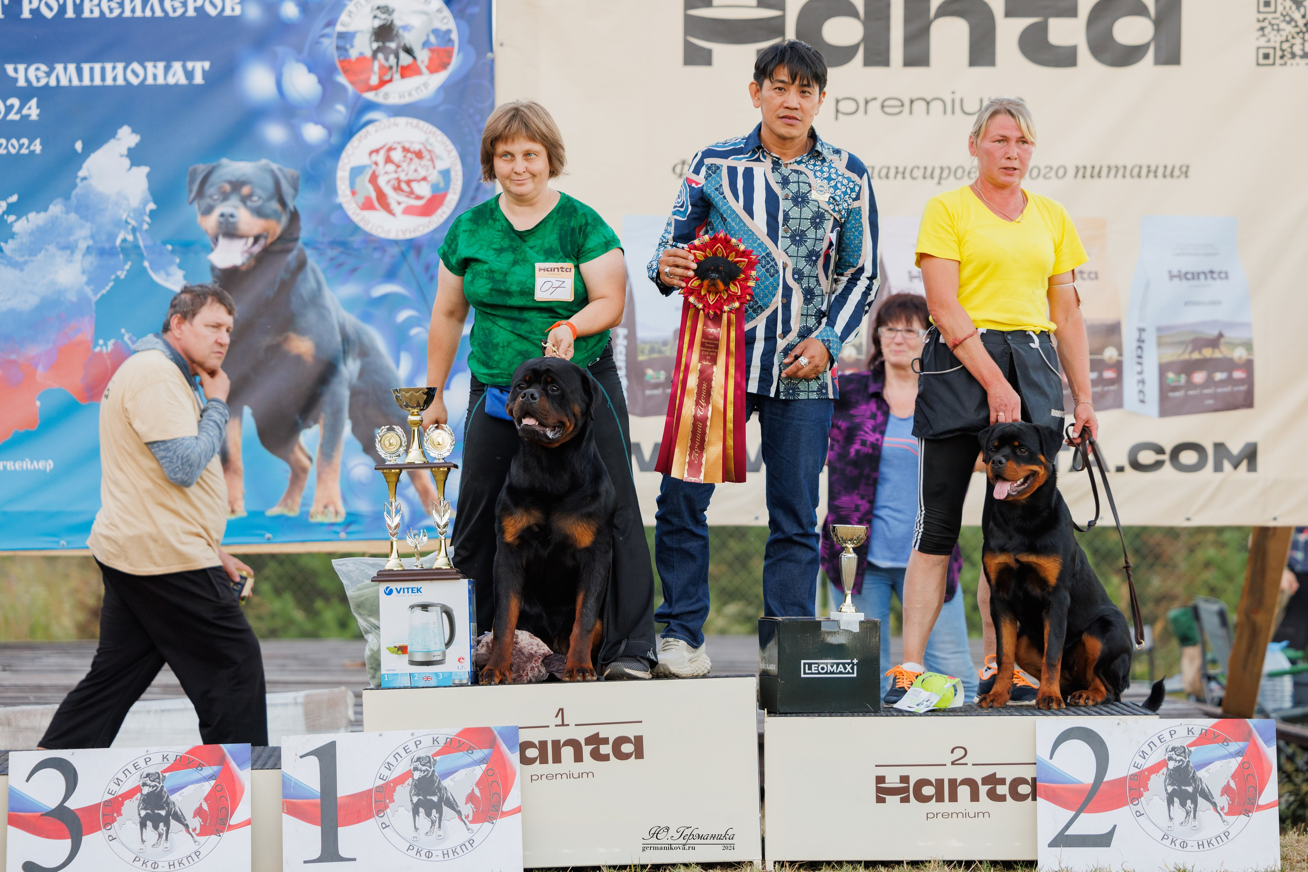 ПК и КЧК ротвейлеры Тверь 6-7.07.2024. Фотограф-анималист Юлия Германика