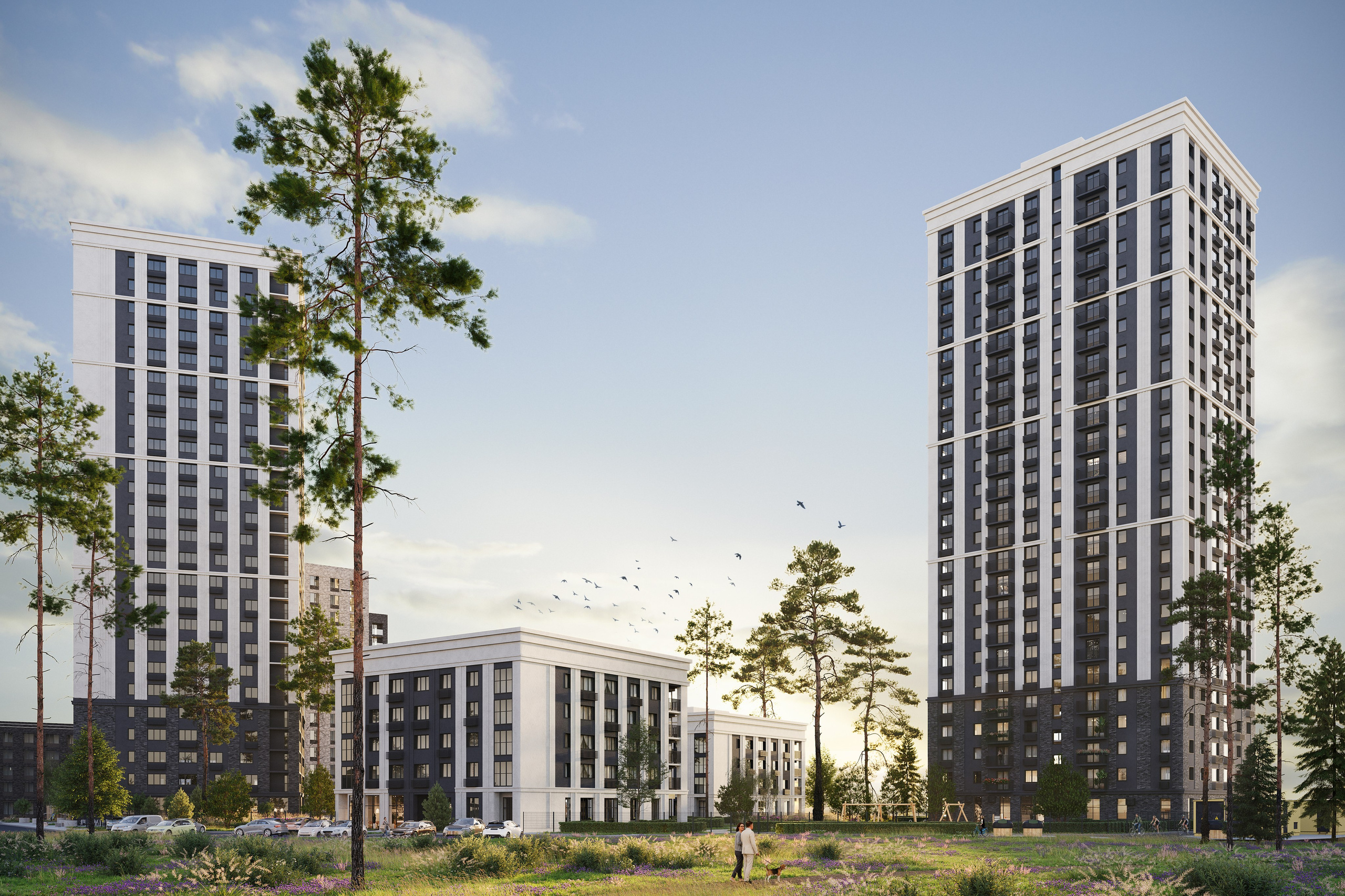Cedar coast. Архитектурная 3д визуализация
