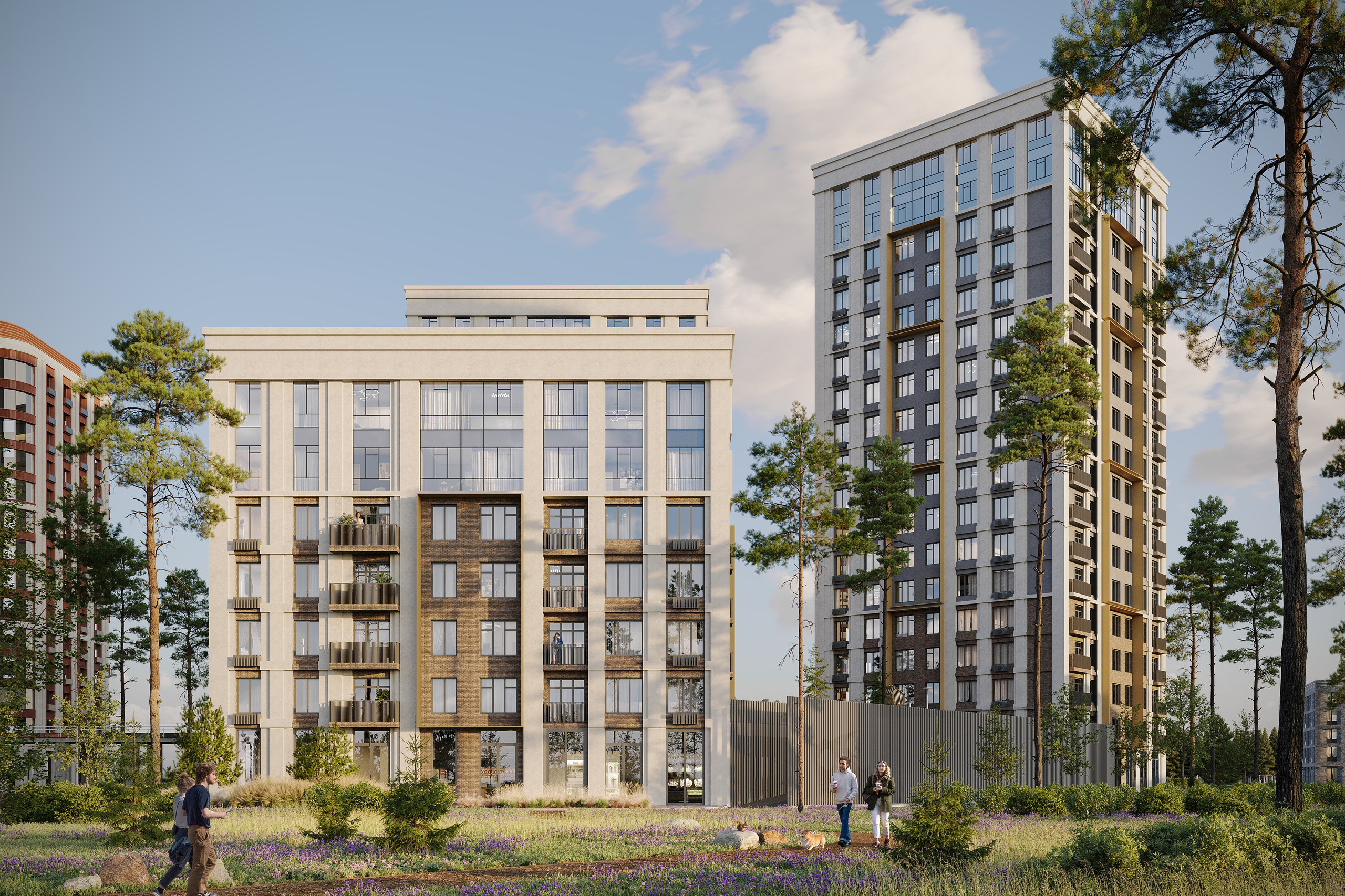 Cedar coast. Архитектурная 3д визуализация
