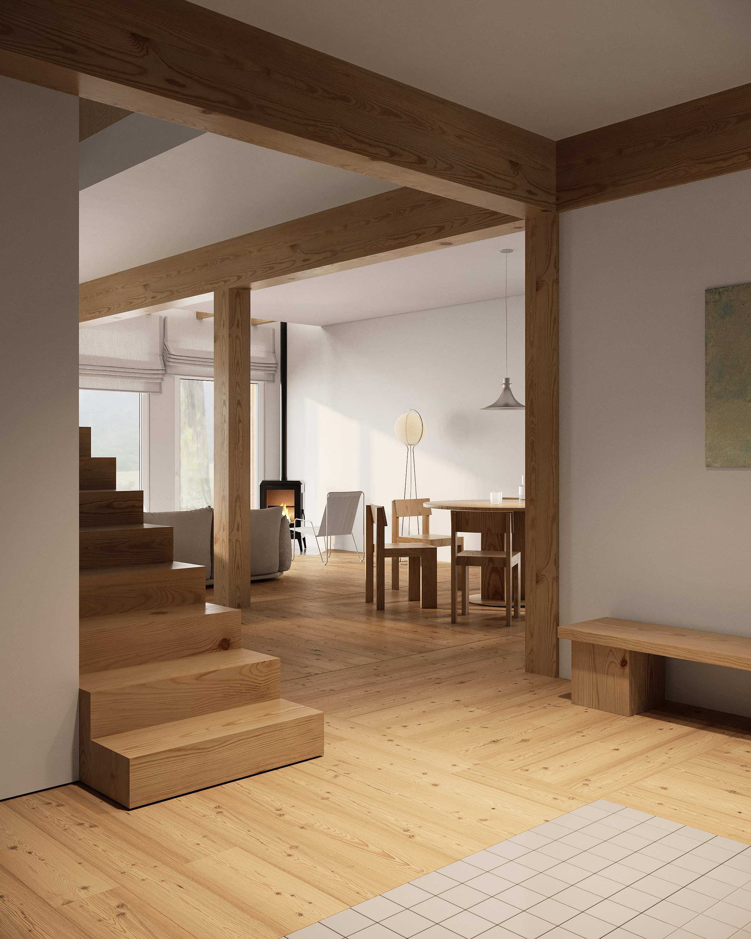 Barh house|.dpt. Архитектурная 3д визуализация
