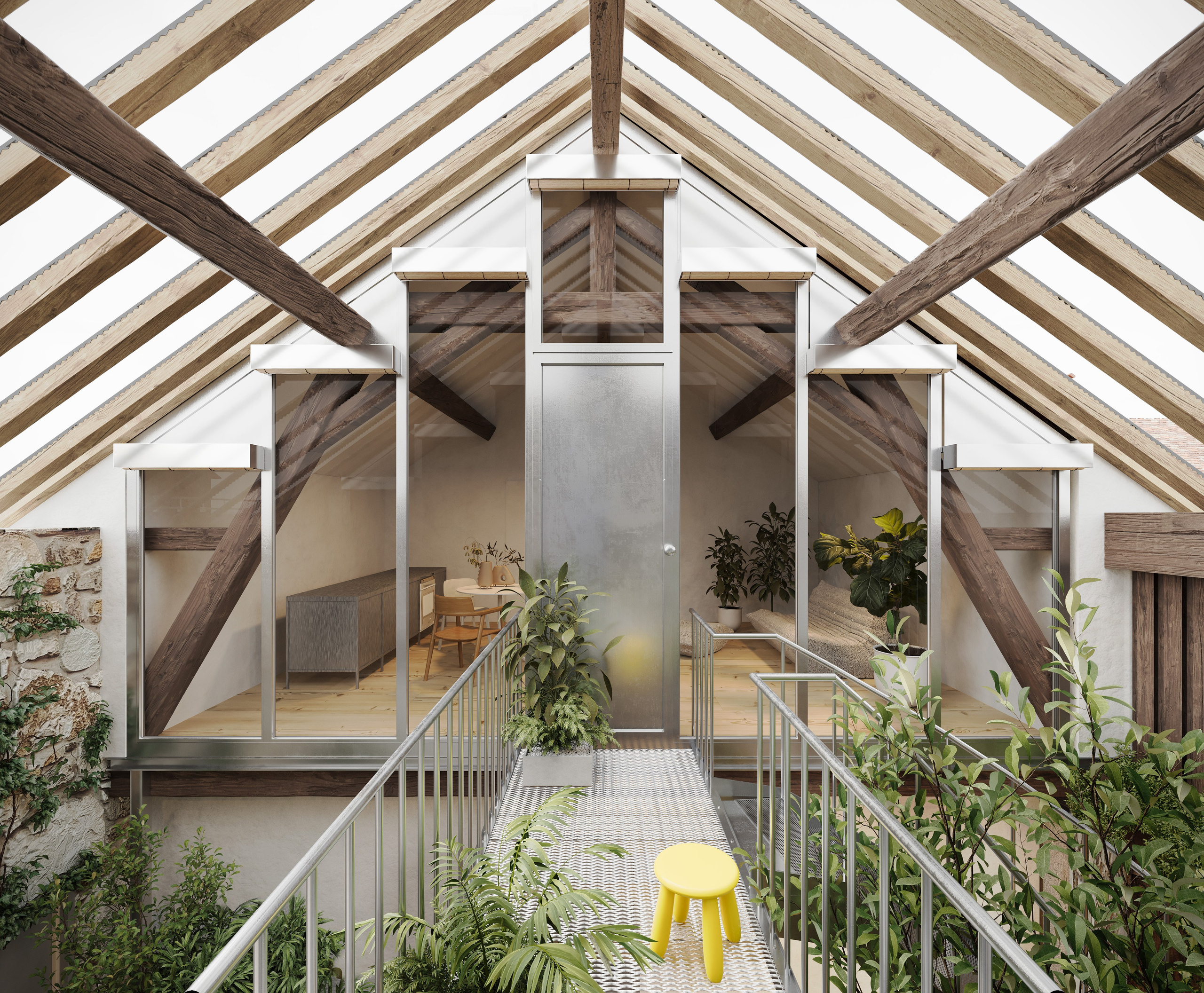 House in Eysins|KOSMOS. Архитектурная 3д визуализация