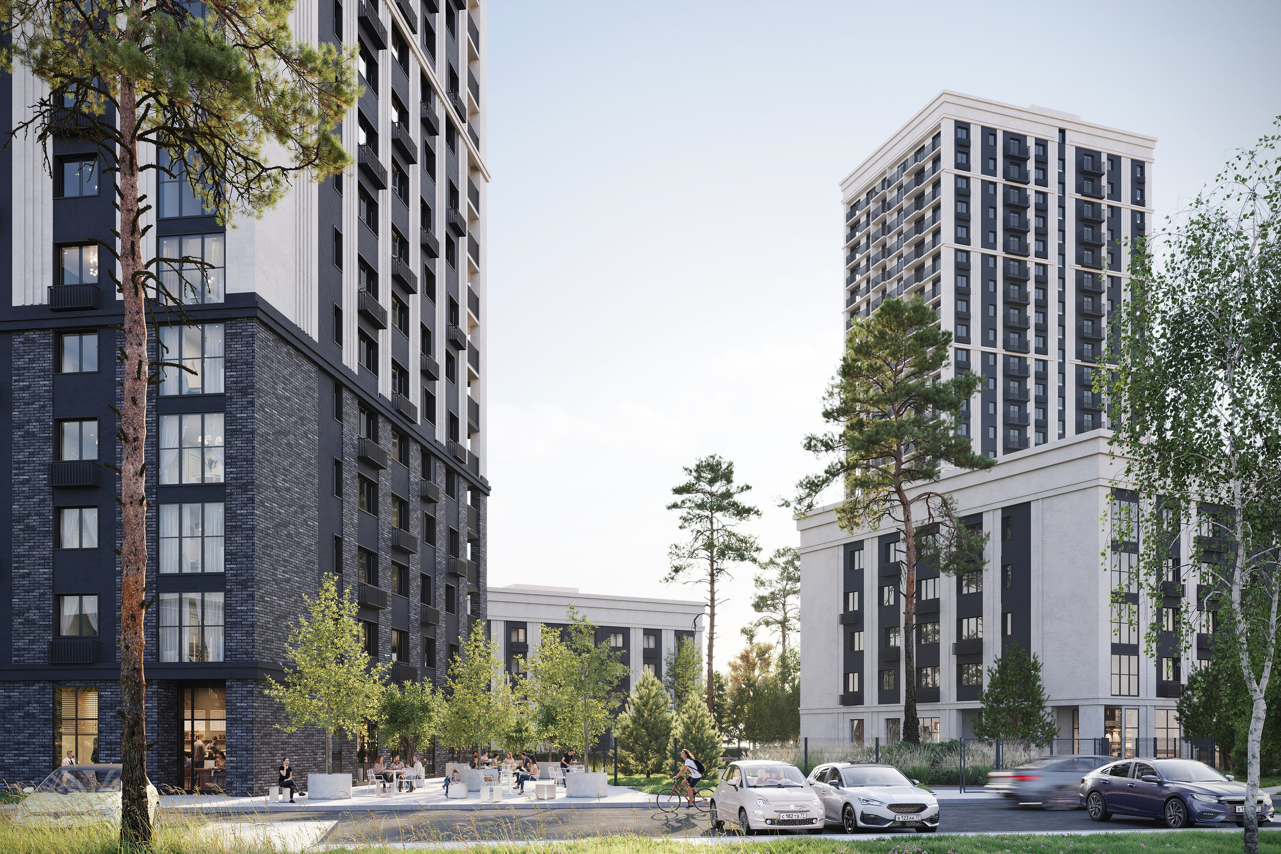 Cedar coast. Архитектурная 3д визуализация