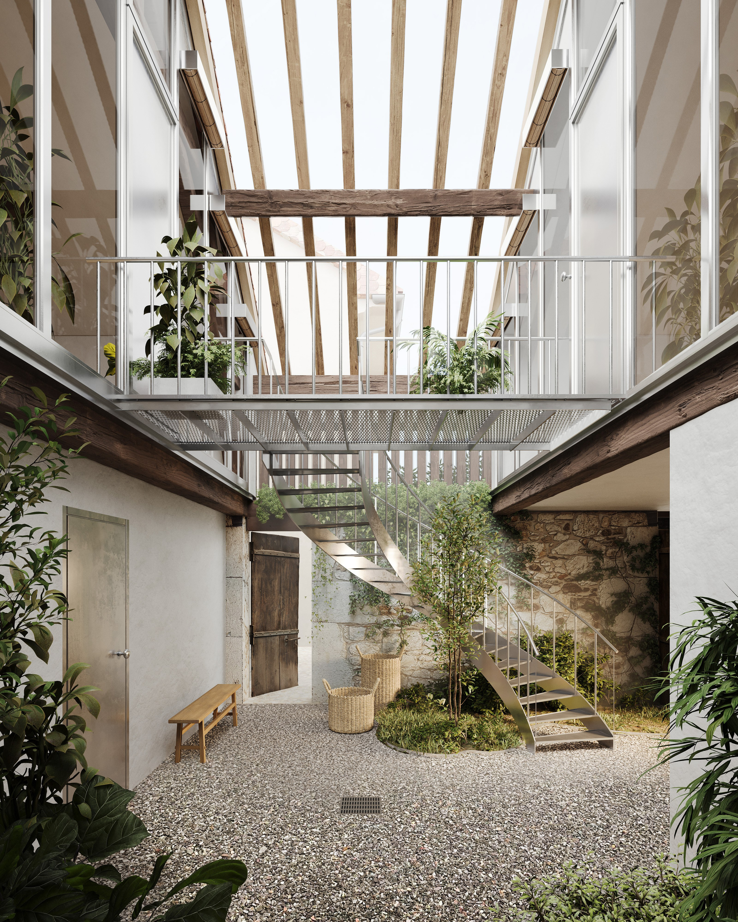 House in Eysins|KOSMOS. Архитектурная 3д визуализация