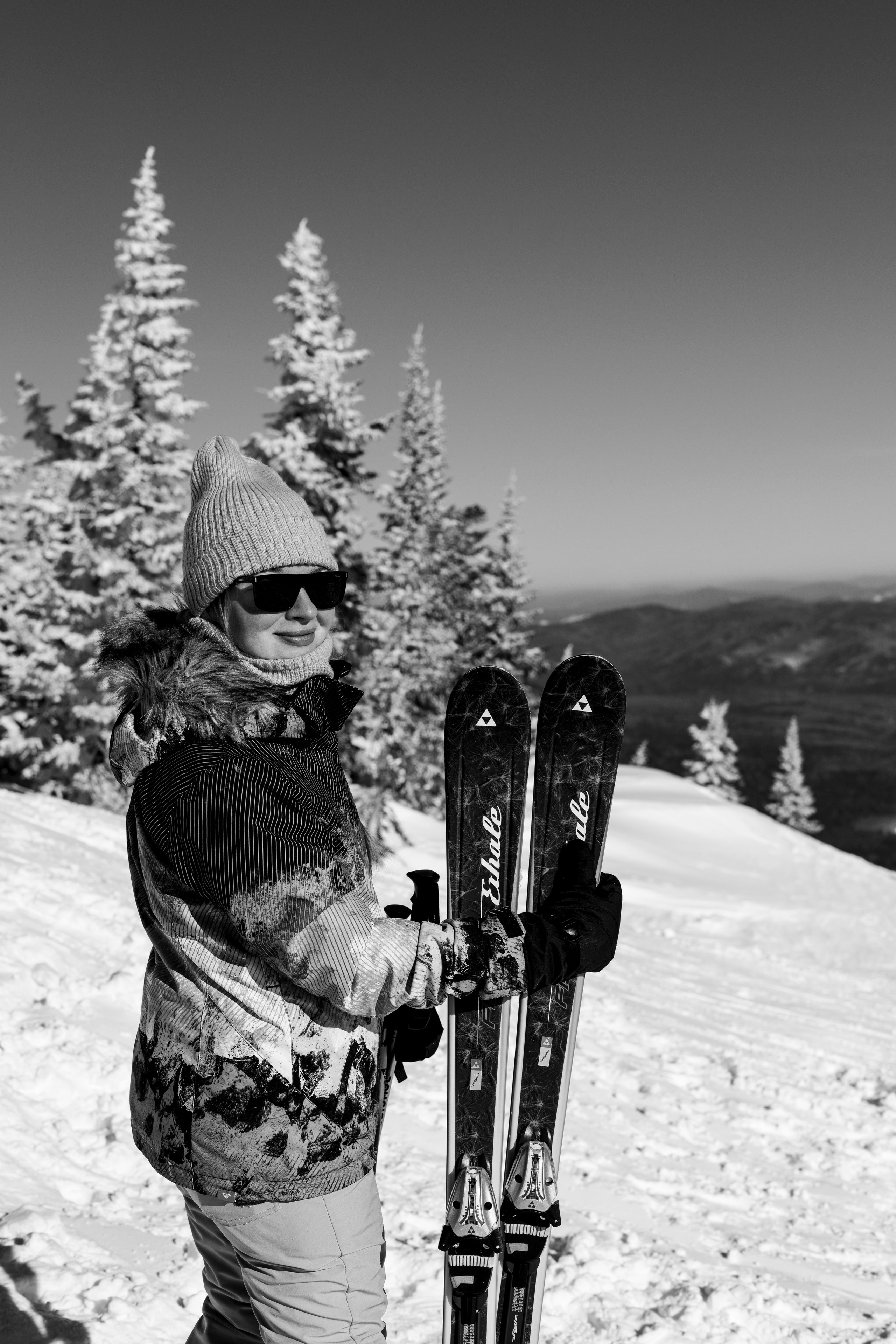 Фотосессия на вершине. Анастасия Паршукова — фотограф Шерегеш Новосибирск