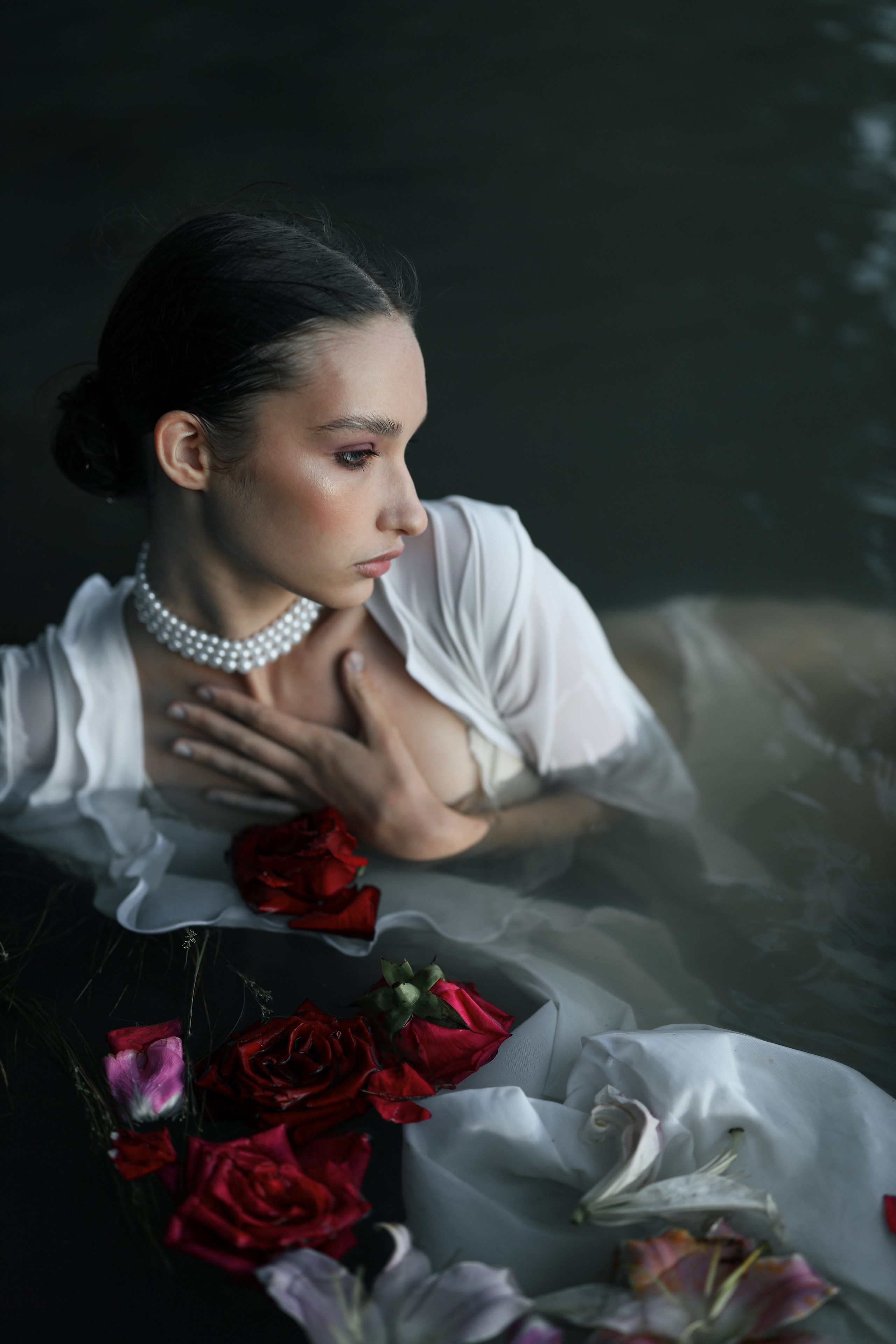 Фотосессия в воде для Натали. Свадебный и семейный фотограф в Абхазии Жанна Соснина