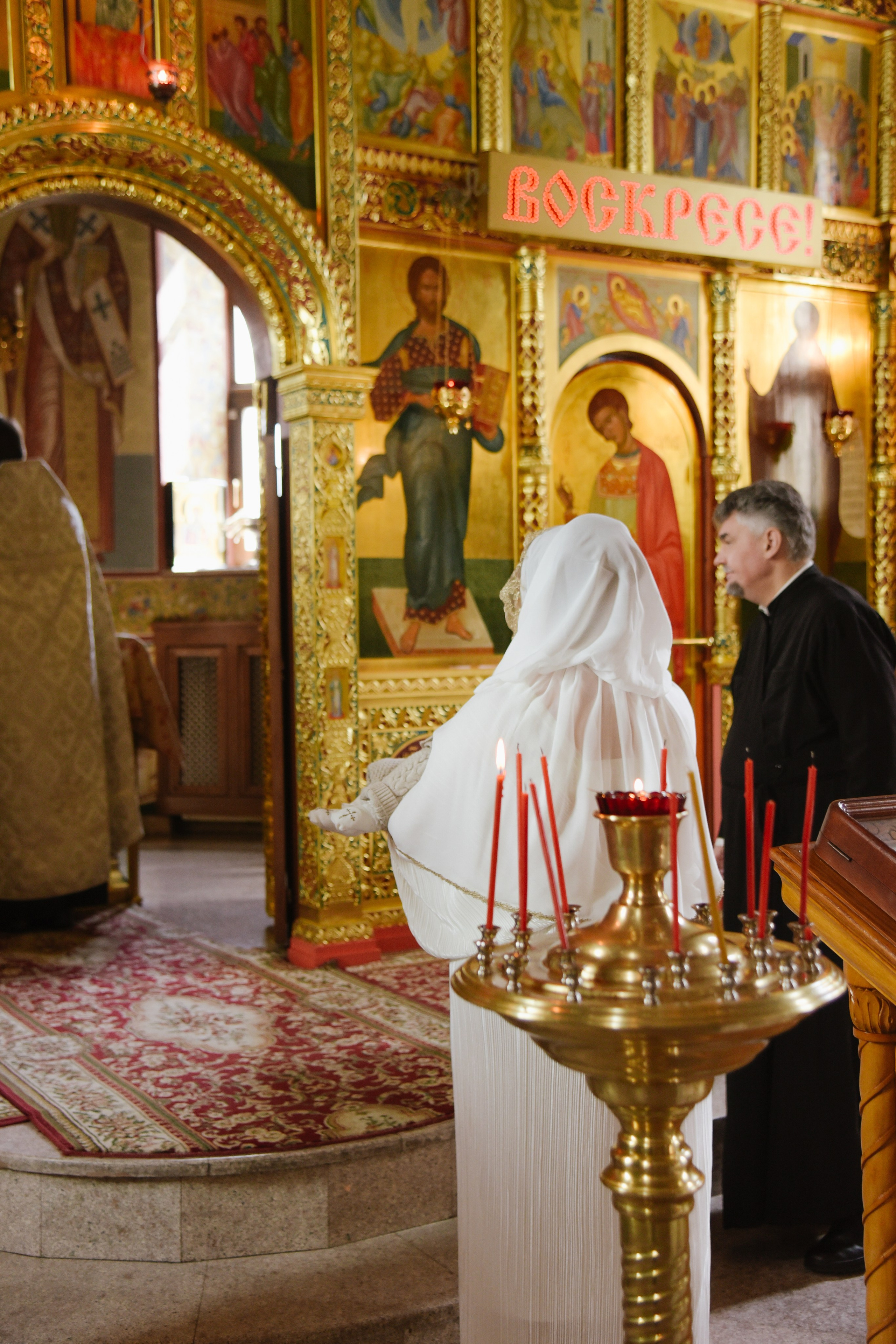 Таинство крещения Виктории. Фотограф Лола Волна, город Москва