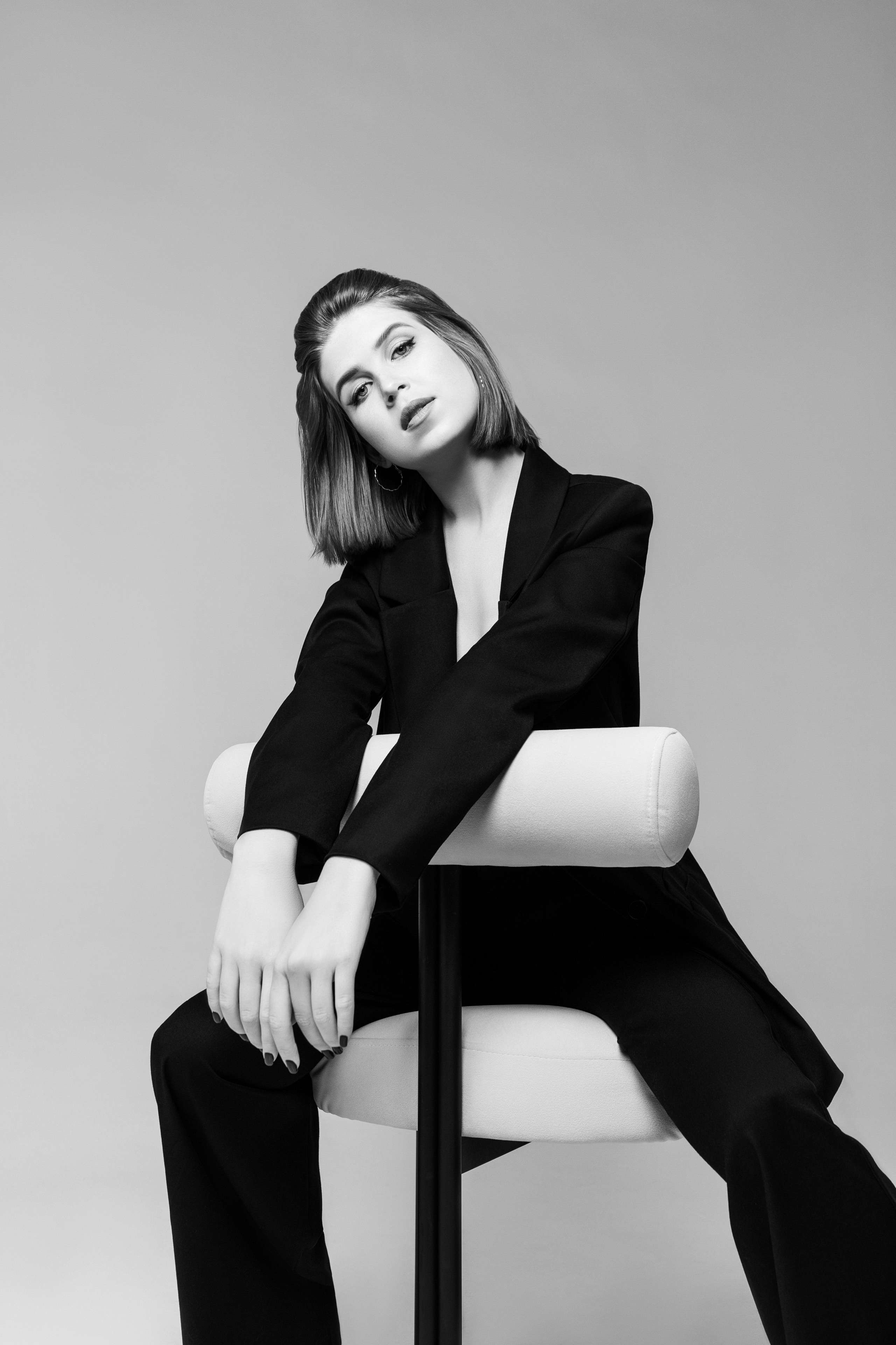 Минималистичные чёрно-белые портреты | Екатерина Космачева