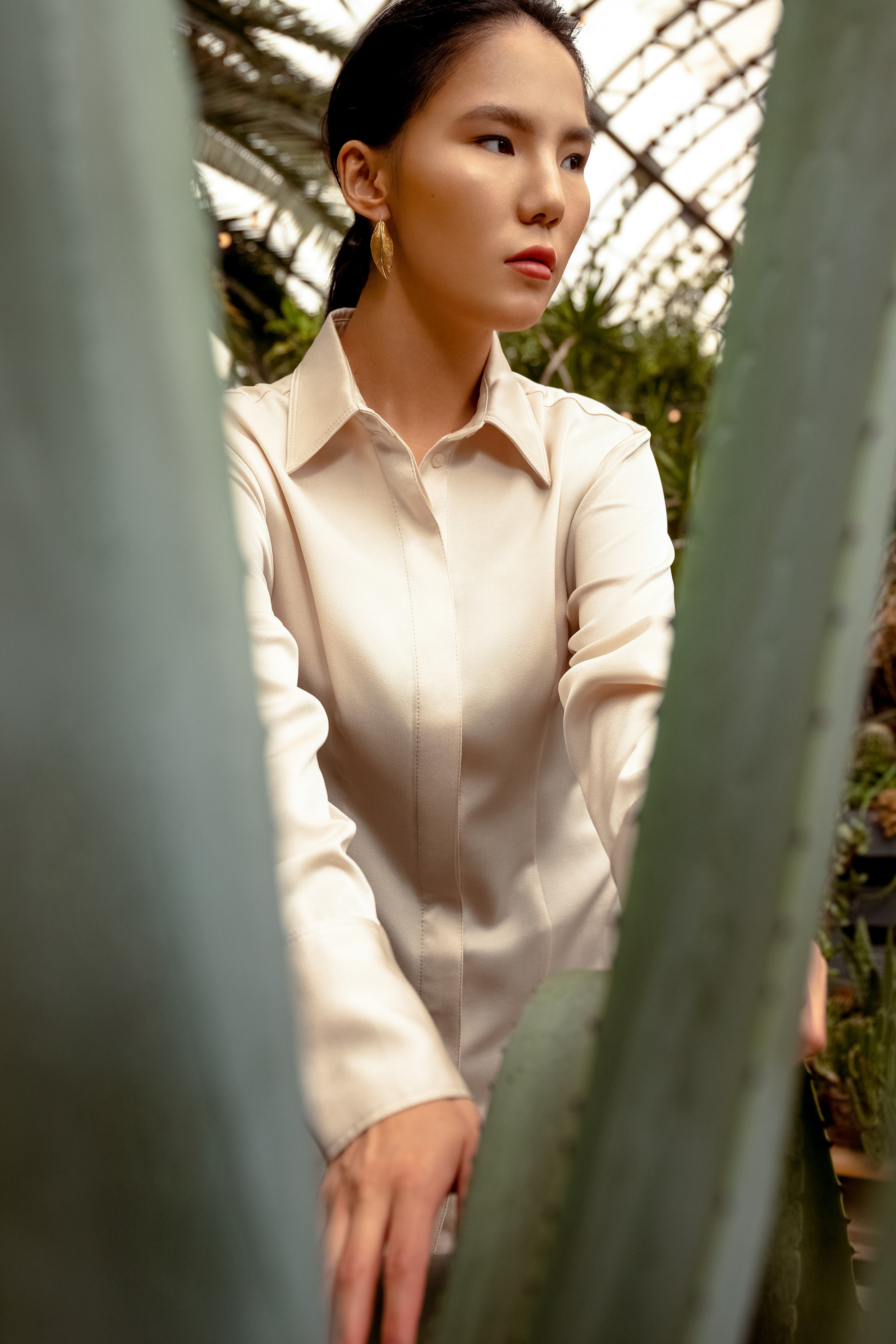 Fashion-съёмка в Оранжерее Таврического сада | Фотограф Екатерина Космачева