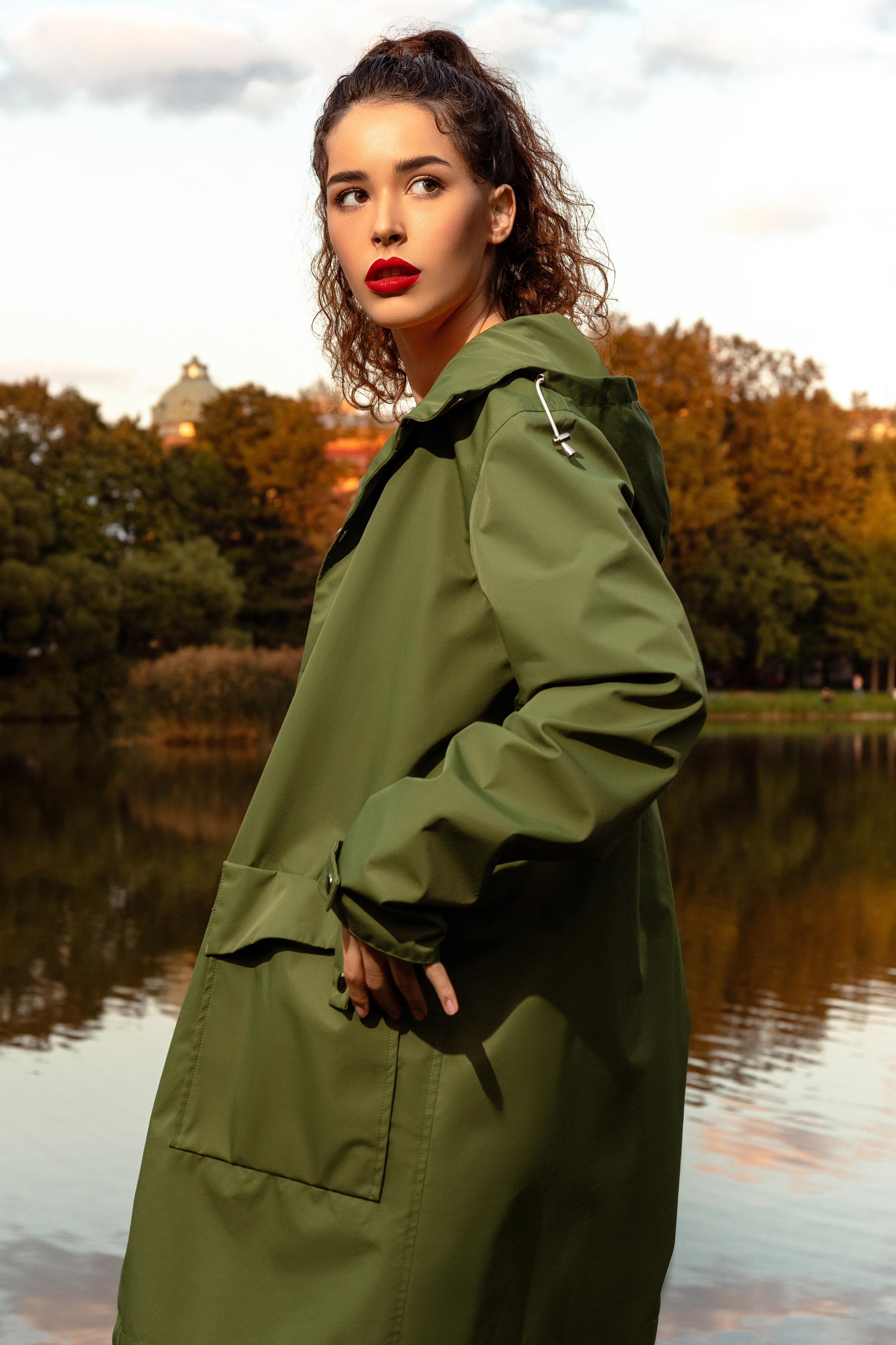 Осенняя fashion-съёмка в Таврическом парке | Фотограф Екатерина Космачева