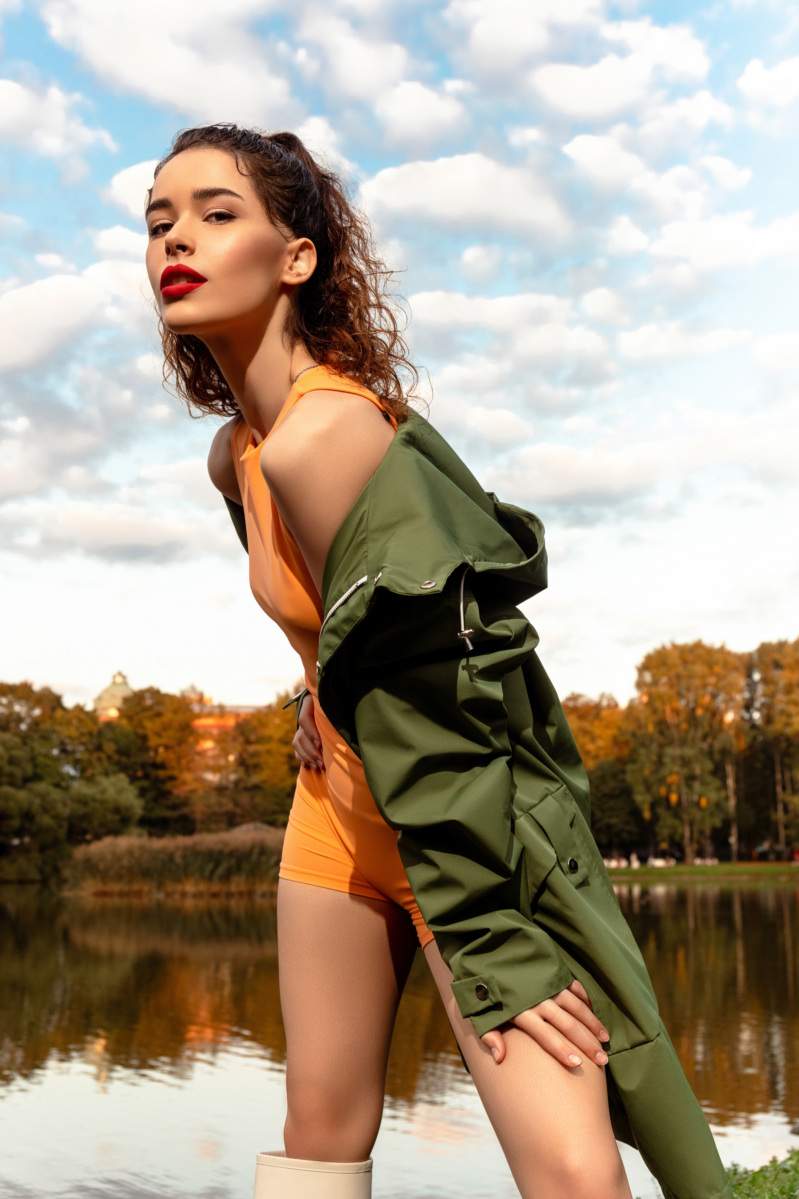 Осенняя fashion-съёмка в Таврическом парке | Фотограф Екатерина Космачева