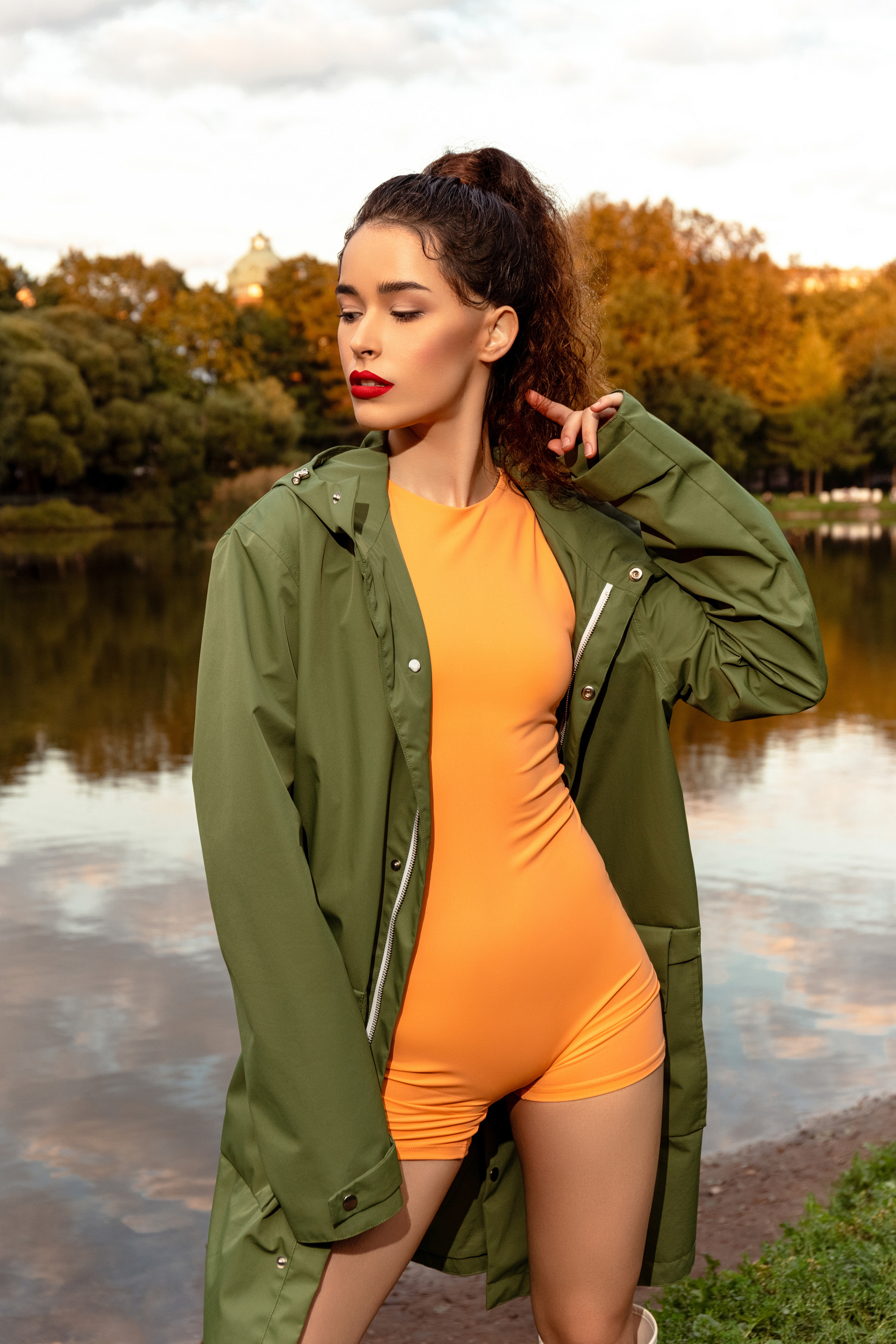 Осенняя fashion-съёмка в Таврическом парке | Фотограф Екатерина Космачева