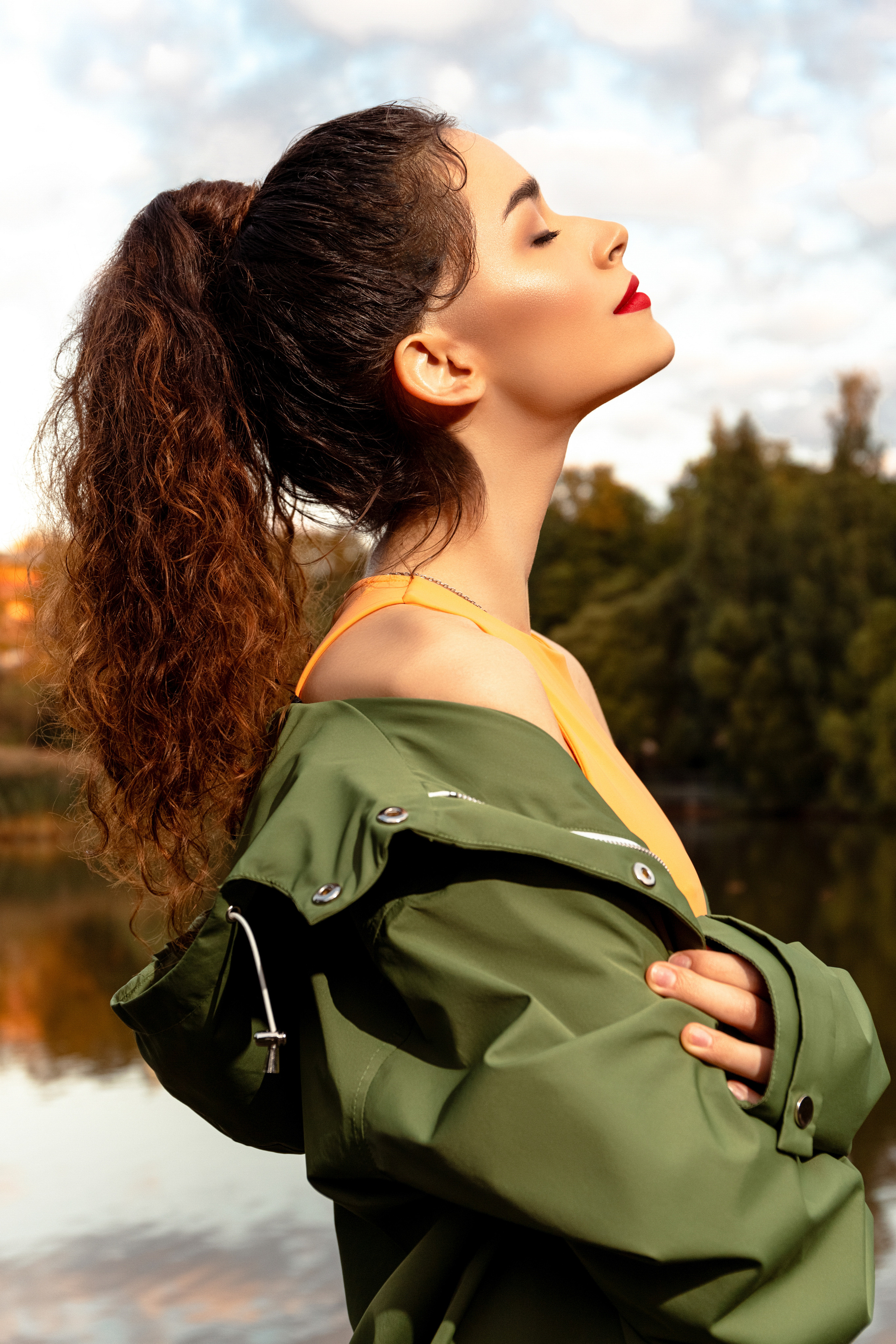 Осенняя fashion-съёмка в Таврическом парке | Фотограф Екатерина Космачева