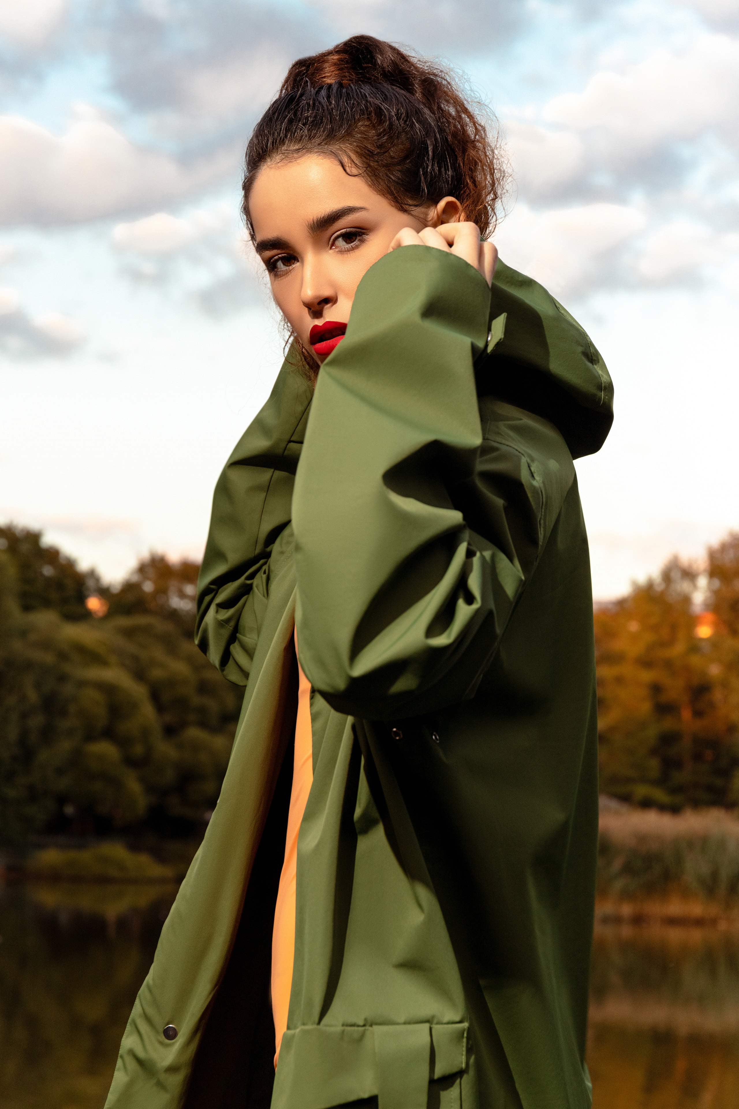 Осенняя fashion-съёмка в Таврическом парке | Фотограф Екатерина Космачева