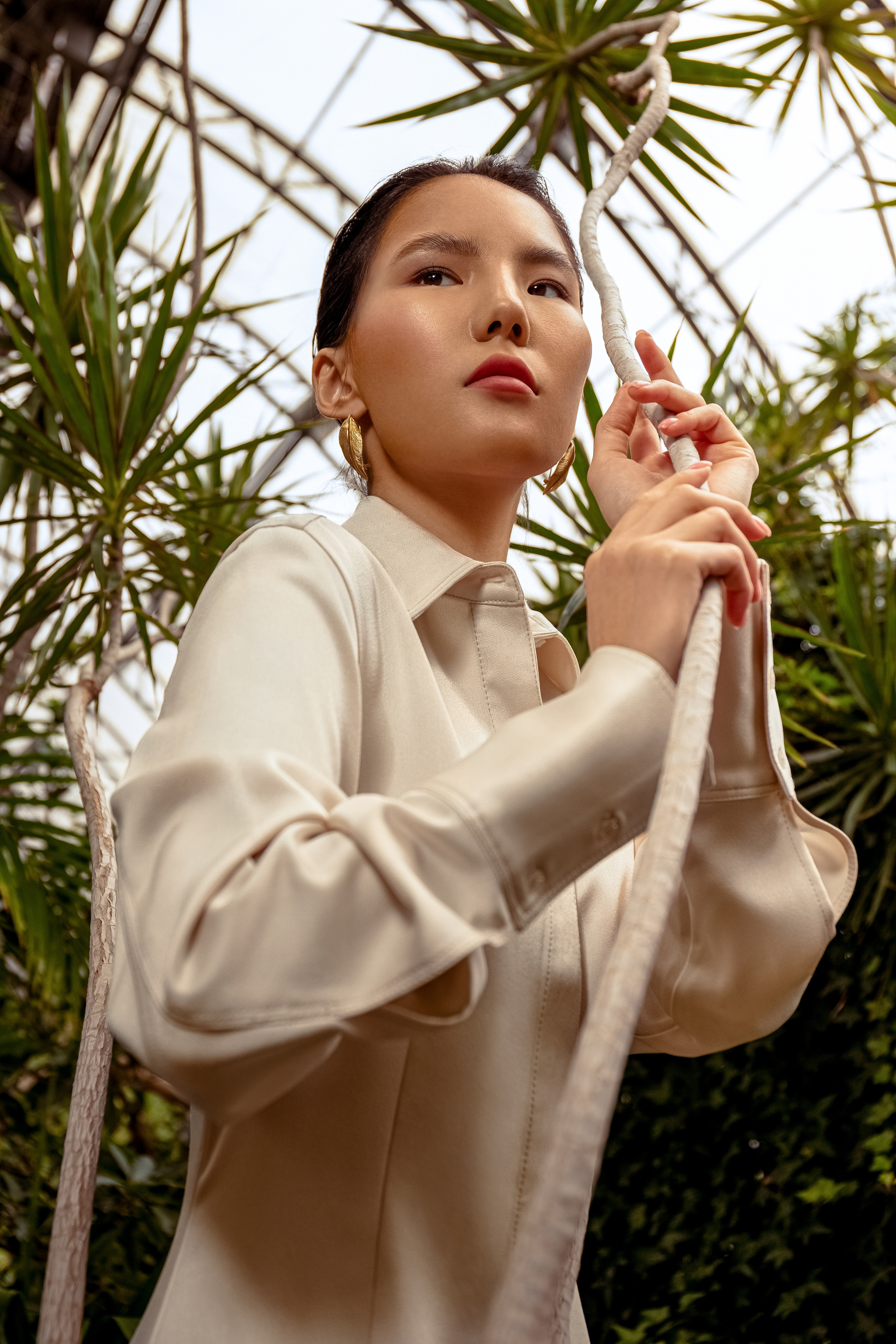 Fashion-съёмка в Оранжерее Таврического сада | Фотограф Екатерина Космачева