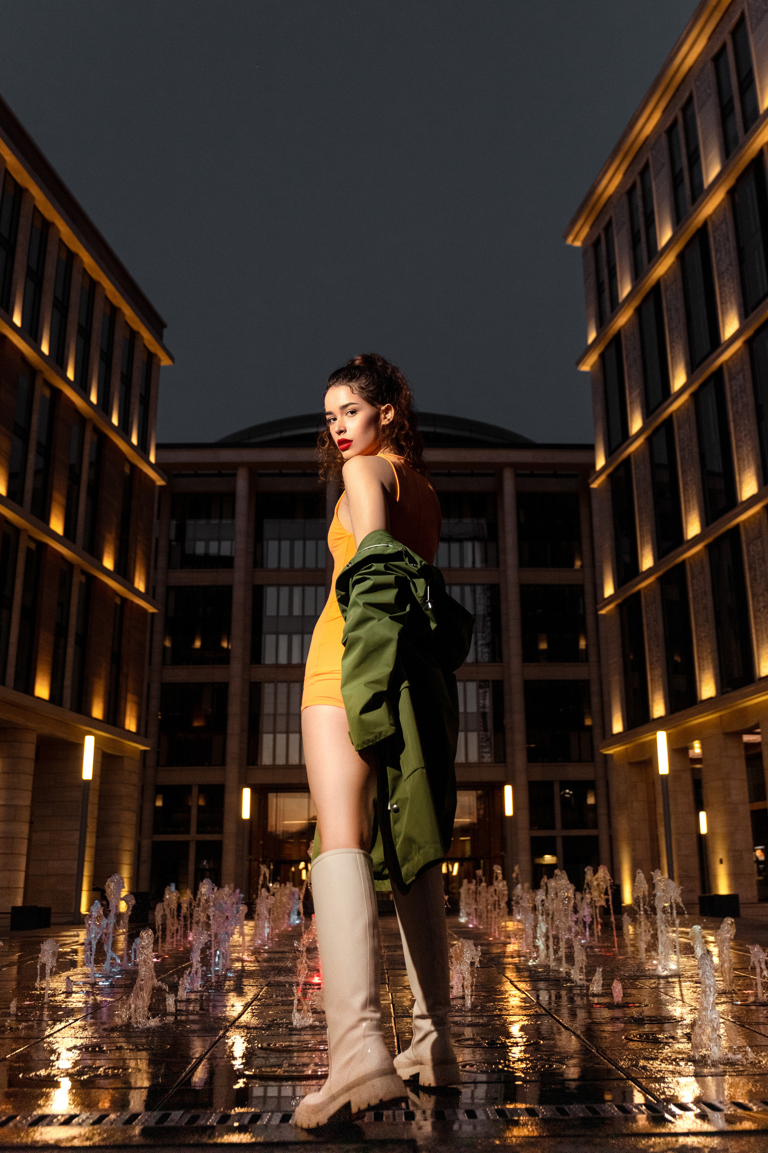 Вечерняя fashion-съёмка в Петербурге | Фотограф Екатерина Космачева