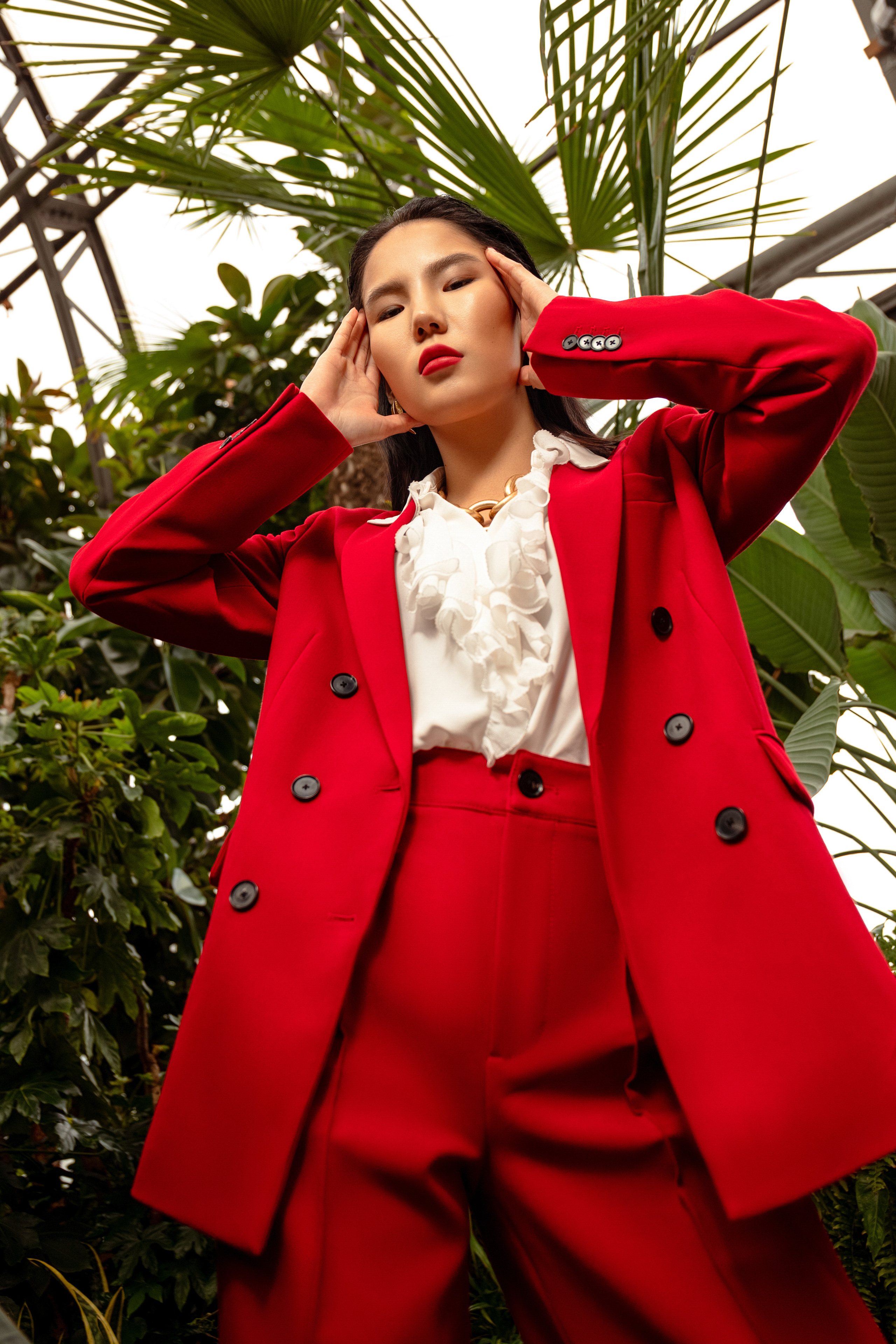 Fashion-съёмка в Оранжерее Таврического сада | Фотограф Екатерина Космачева