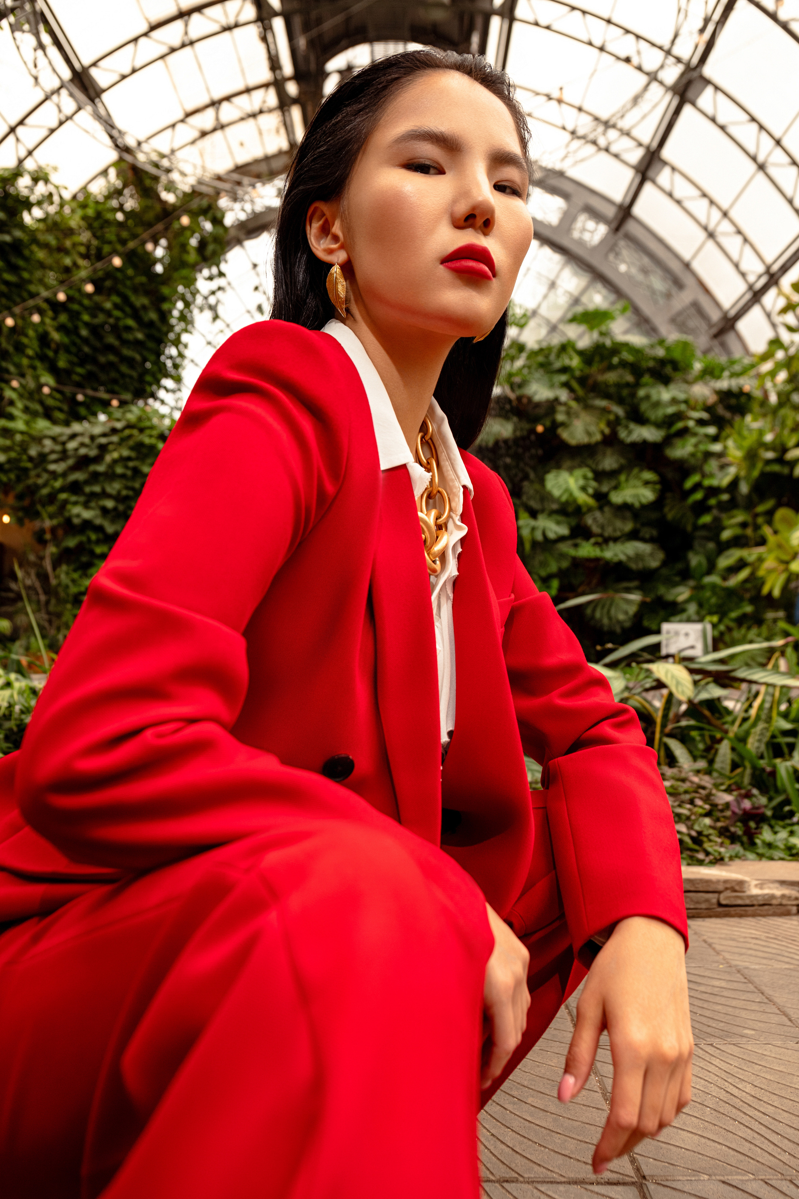 Fashion-съёмка в Оранжерее Таврического сада | Фотограф Екатерина Космачева