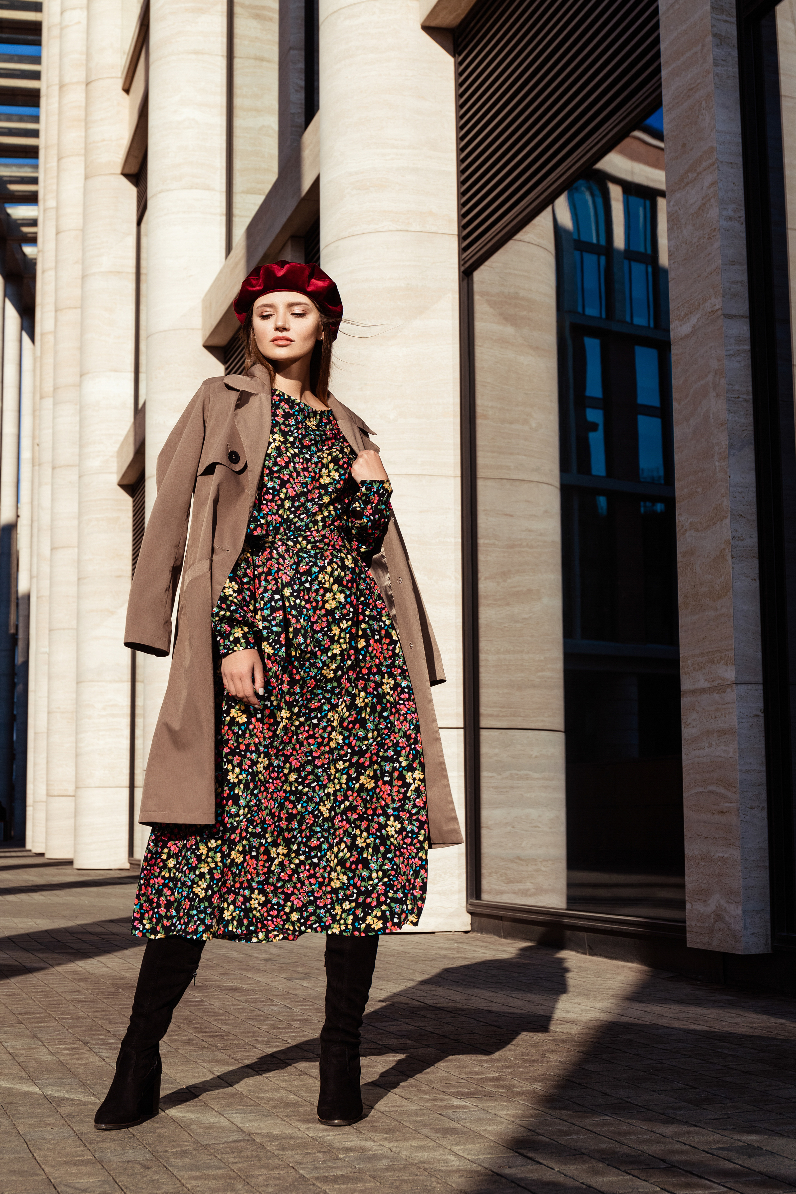 Лукбук осенней коллекции женской одежды | Фотограф Екатерина Космачева